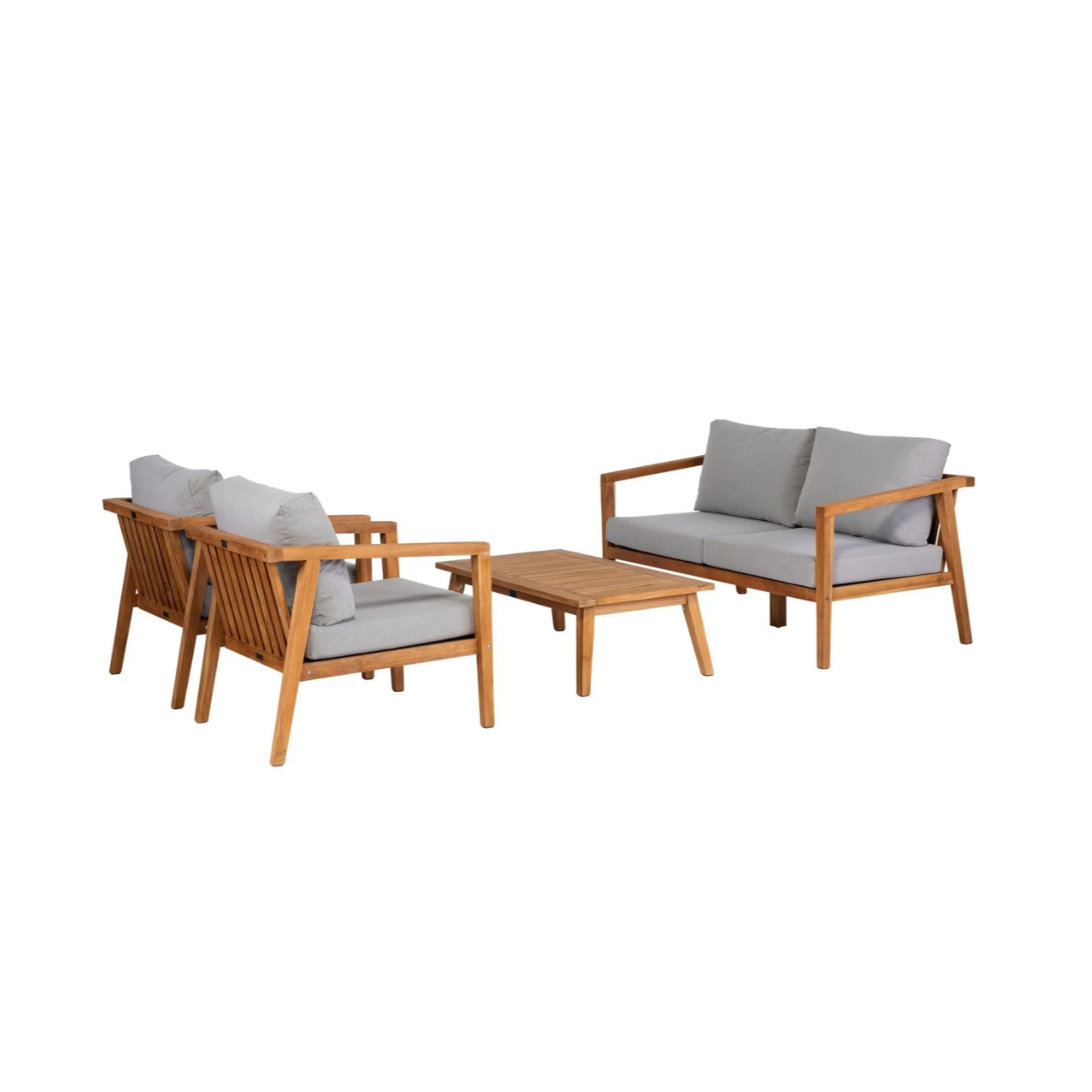 Lucca Garden Set Teakholzholz