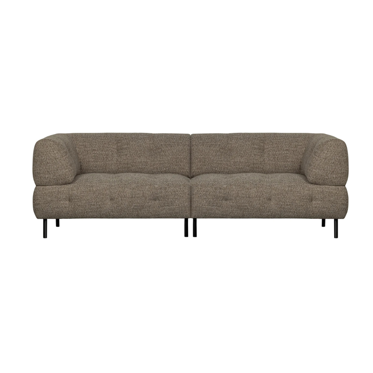4-person Sofa Lloyd dark brown melange