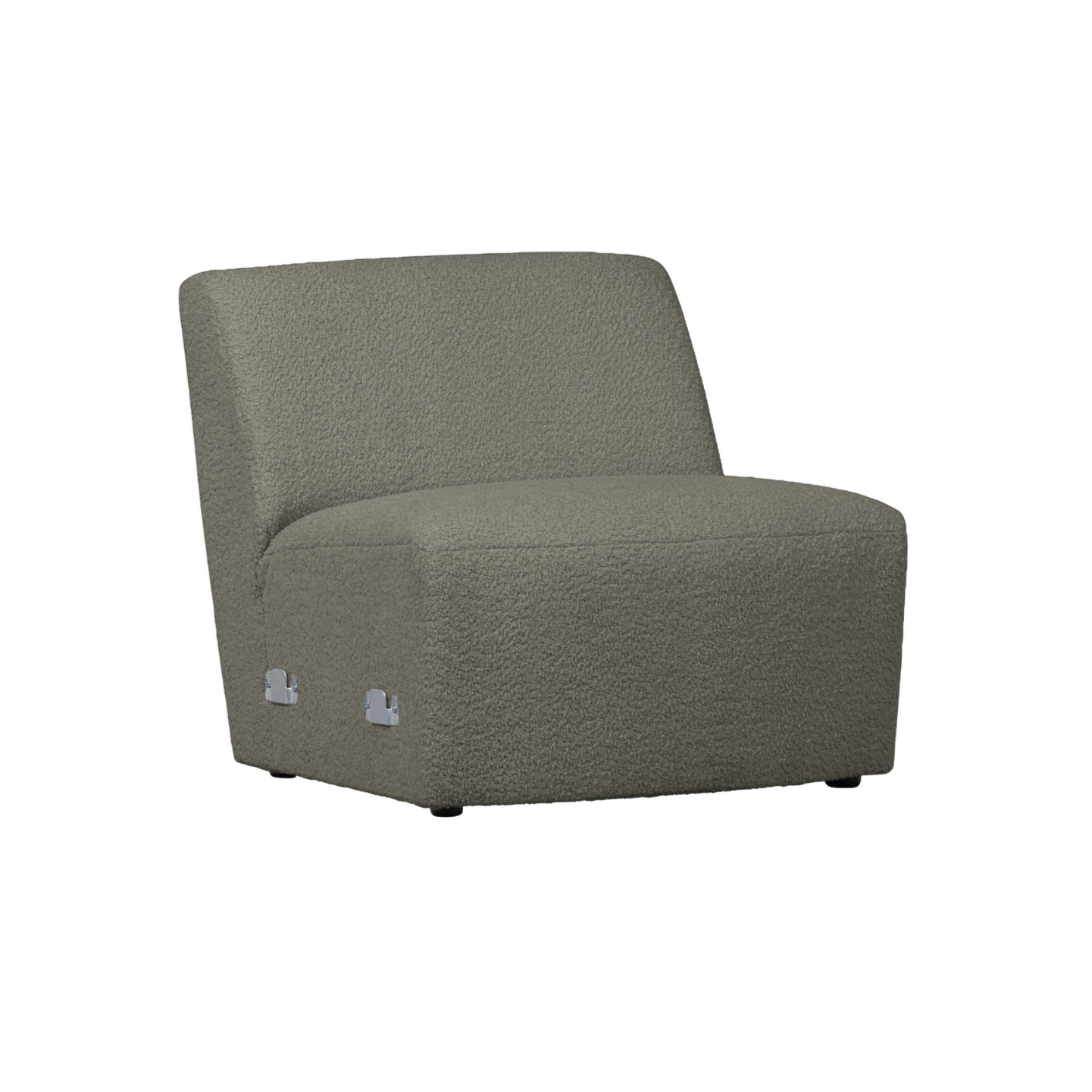 COCO modular sofa - warm green boucle element