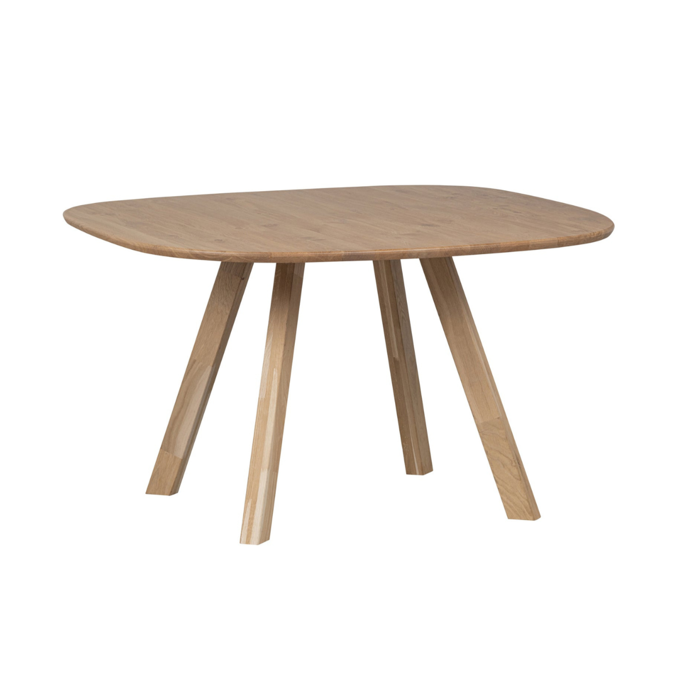 Ovaler Tischtablo Eiche Holz