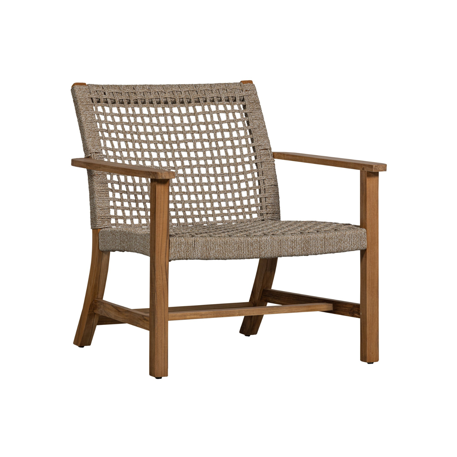Garden armchair cooper wood
