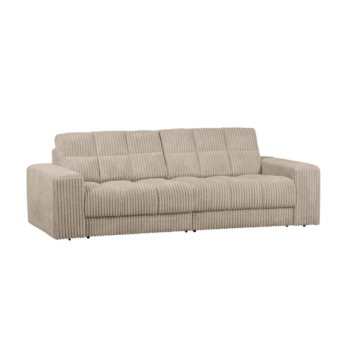 2-Sitzer-Sofa zweites Date Beige Cord