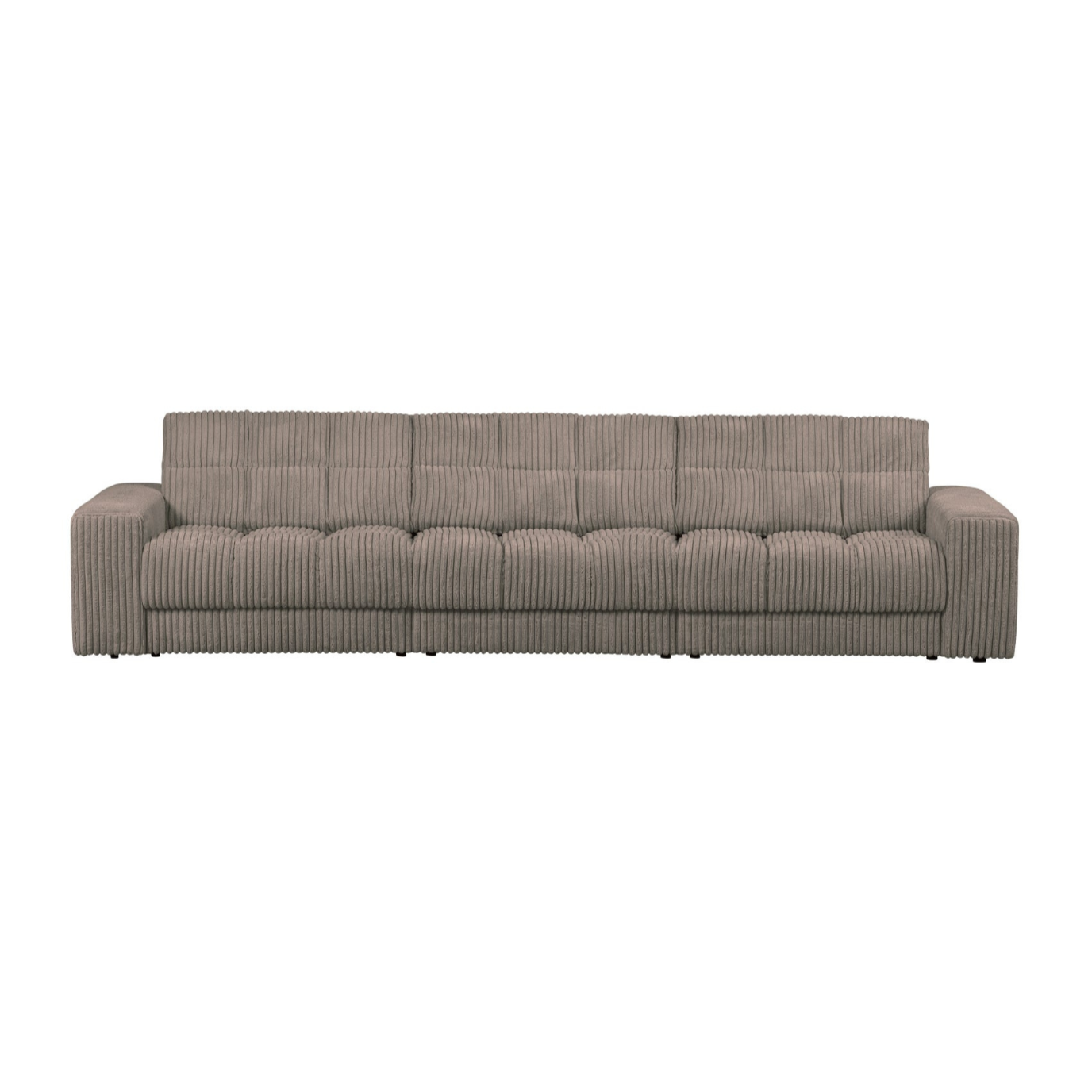 Zweites Date 3-Personen-Sofa brauner Cord