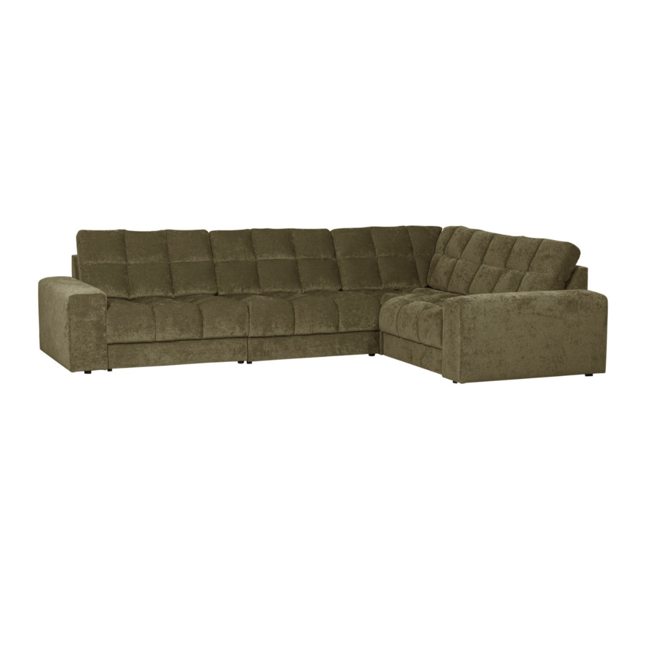 Sofa mit rechter Ecke SECOND DATE grün