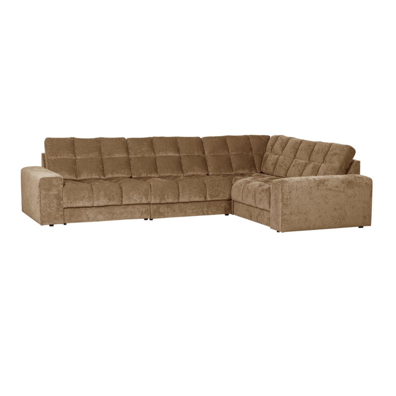 Sofa rechtsseitig SECOND DATE sandfarben