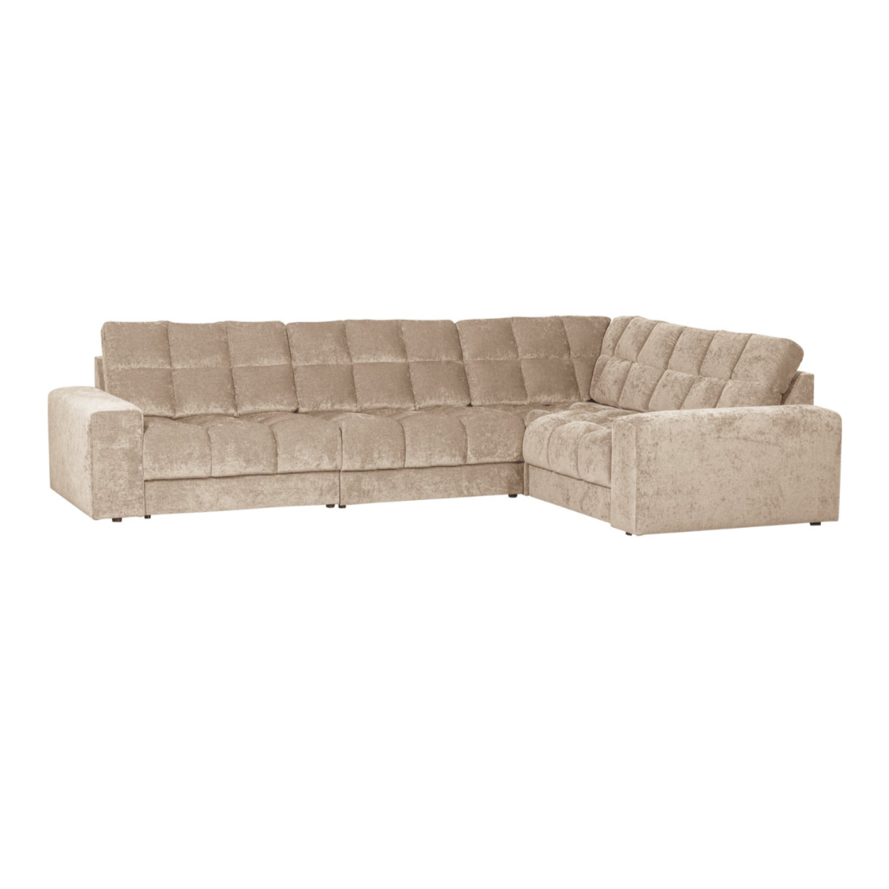 Sofa mit rechter Ecke SECOND DATE beige
