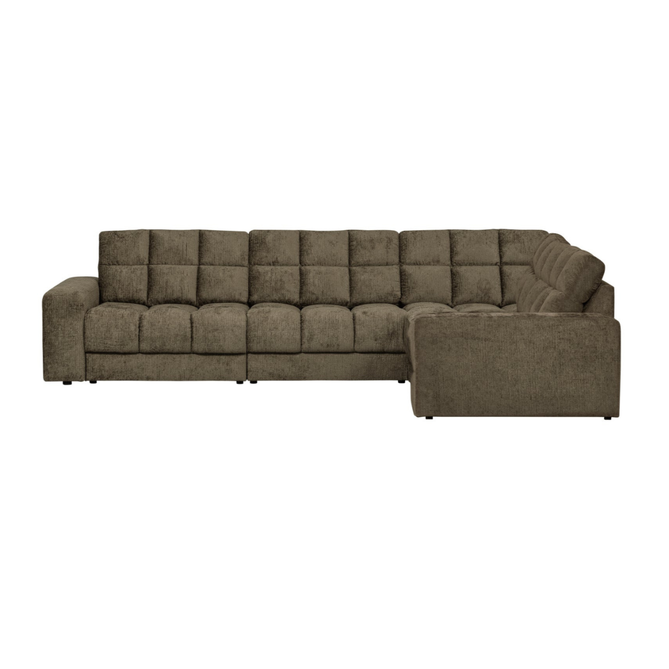 Sofa mit rechter Armlehne SECOND DATE - BONSAI Samt