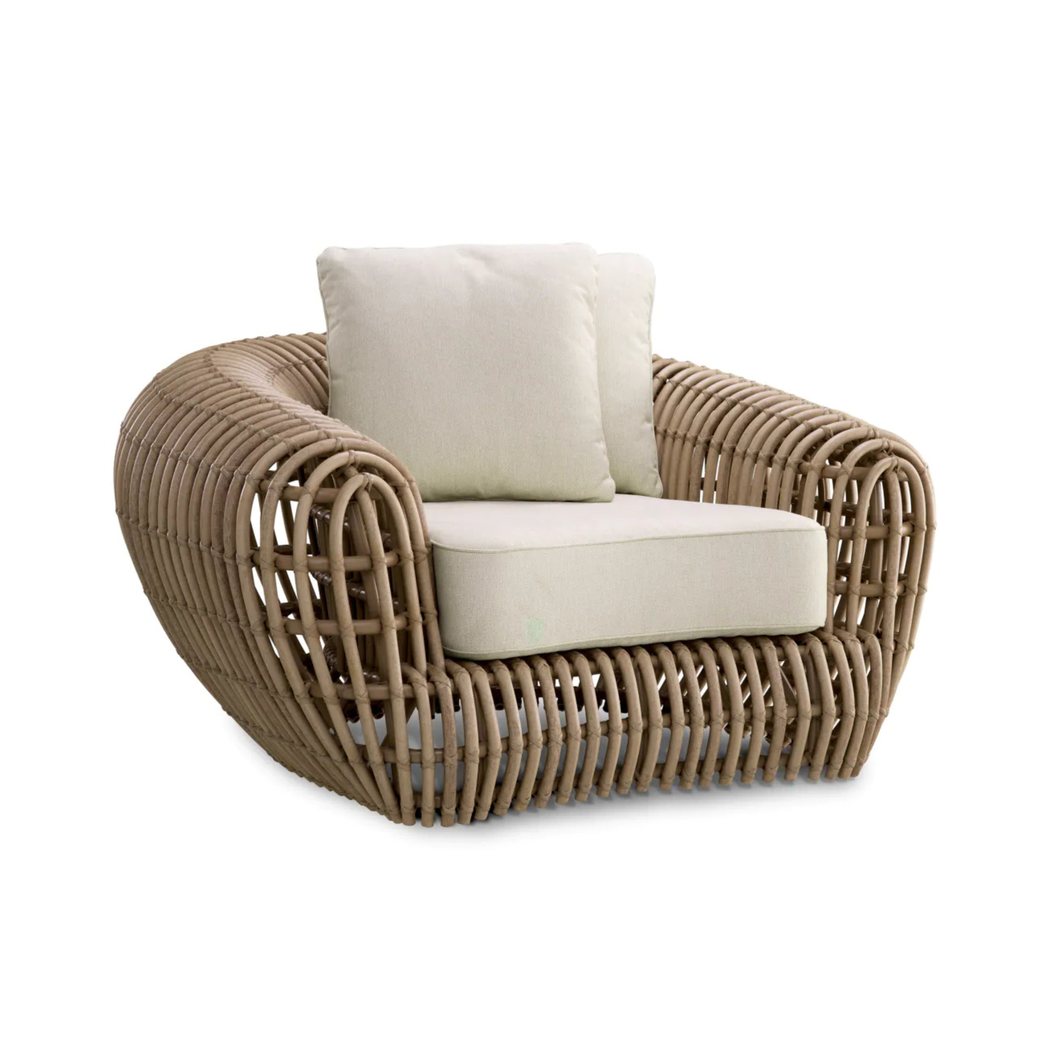 Außenstuhl SIDERNO aus synthetischem Rattan