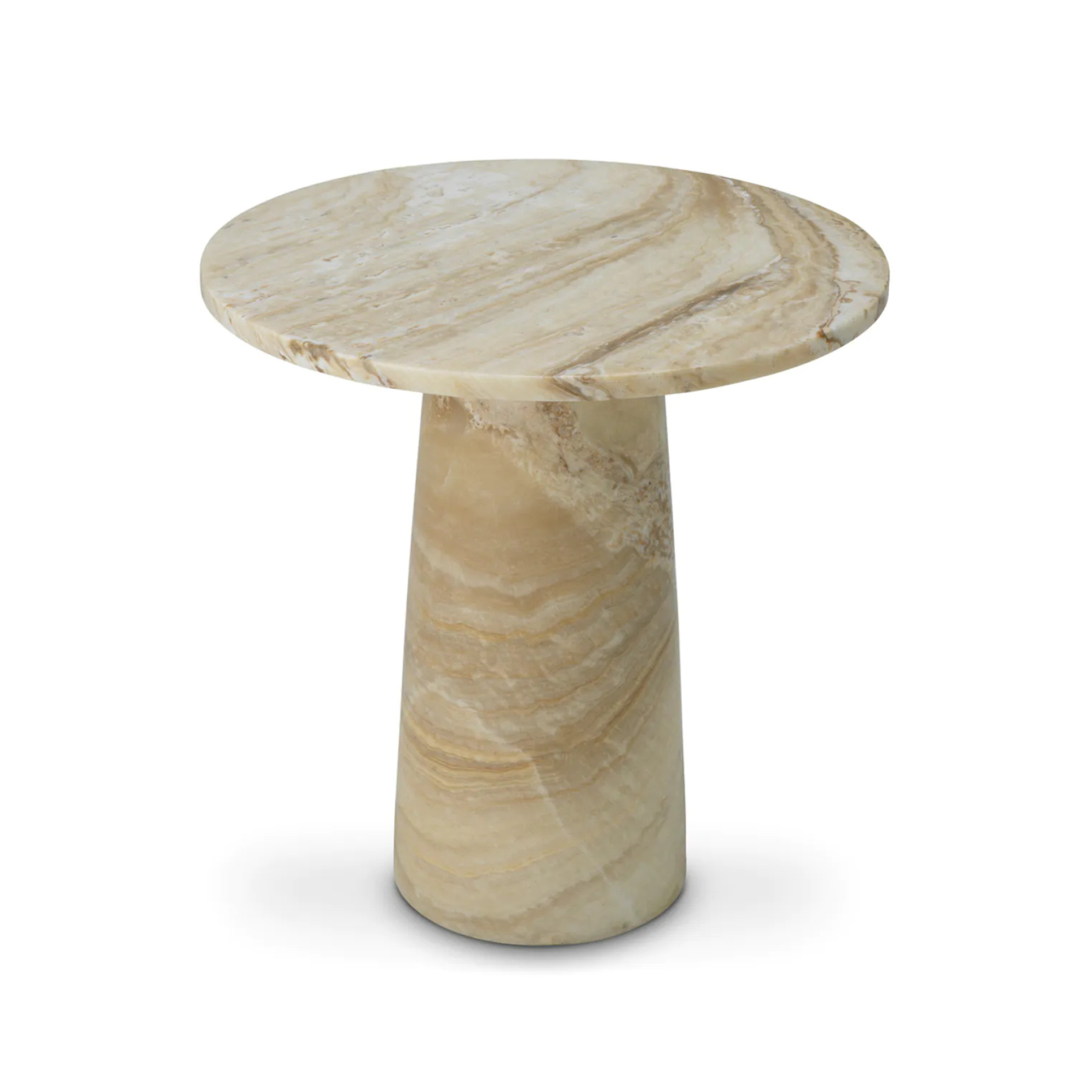 Beistelltisch TERRY beige Onyx