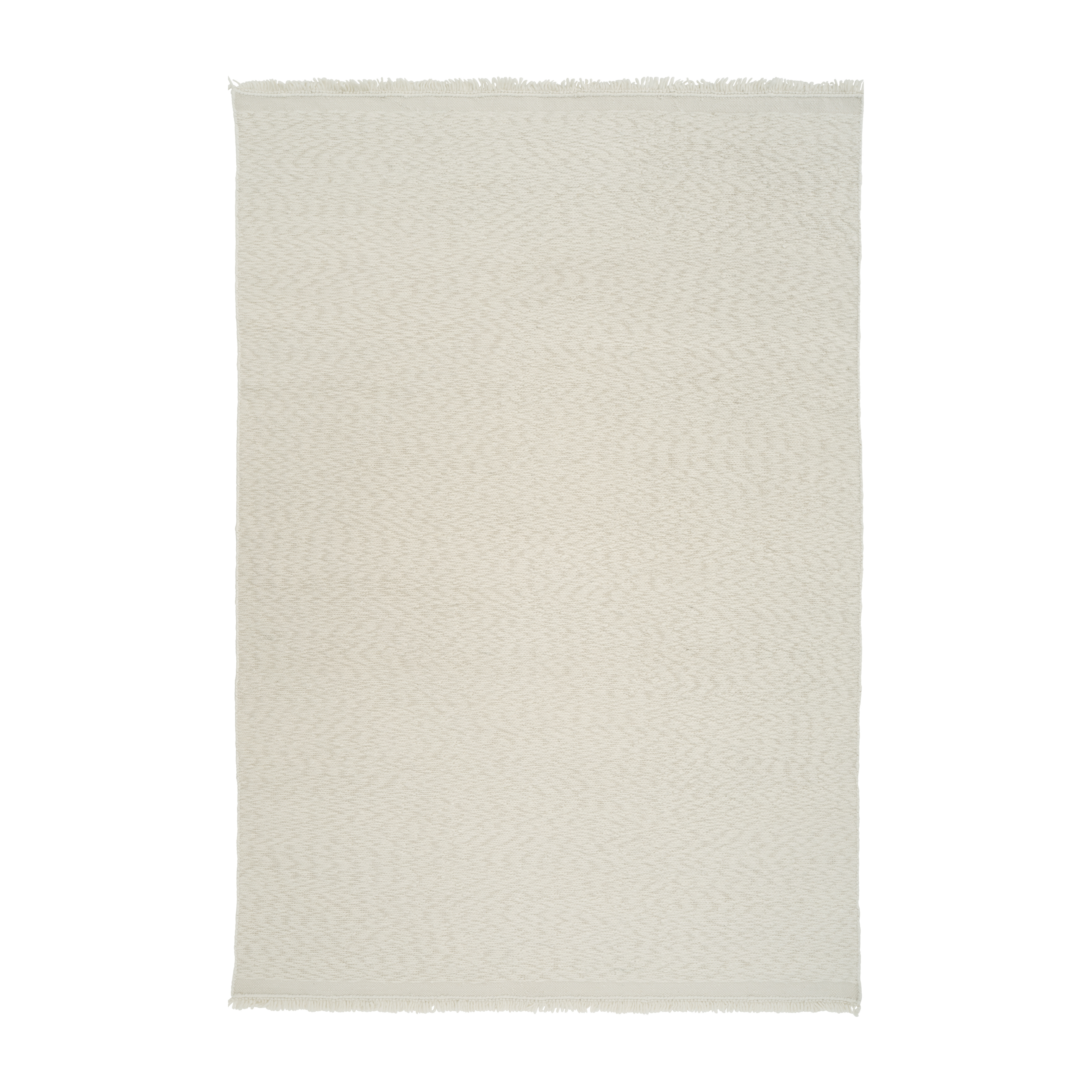 BLONDE MAZE rug broken white