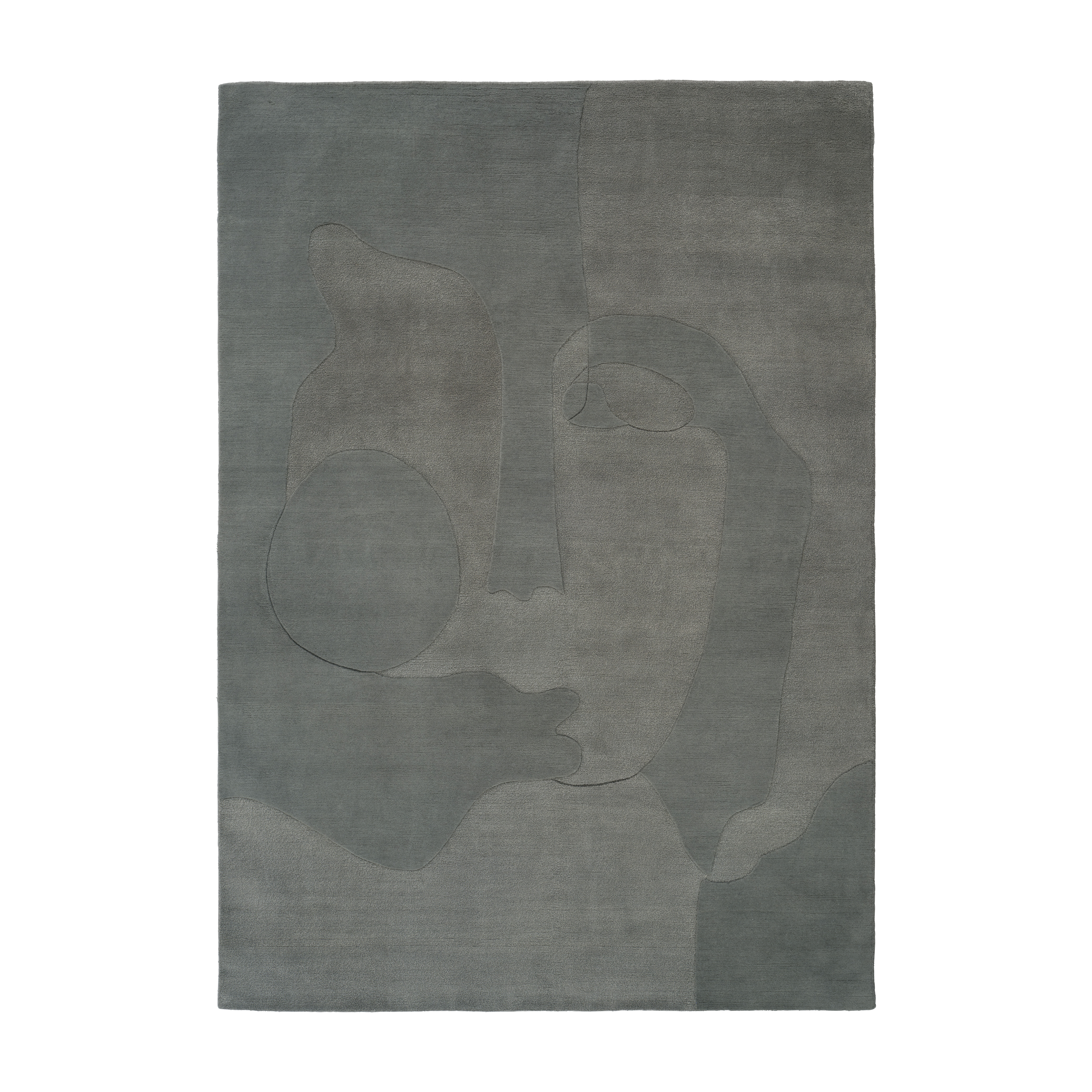 SECRET MIND Rug - DOVE gray-blue