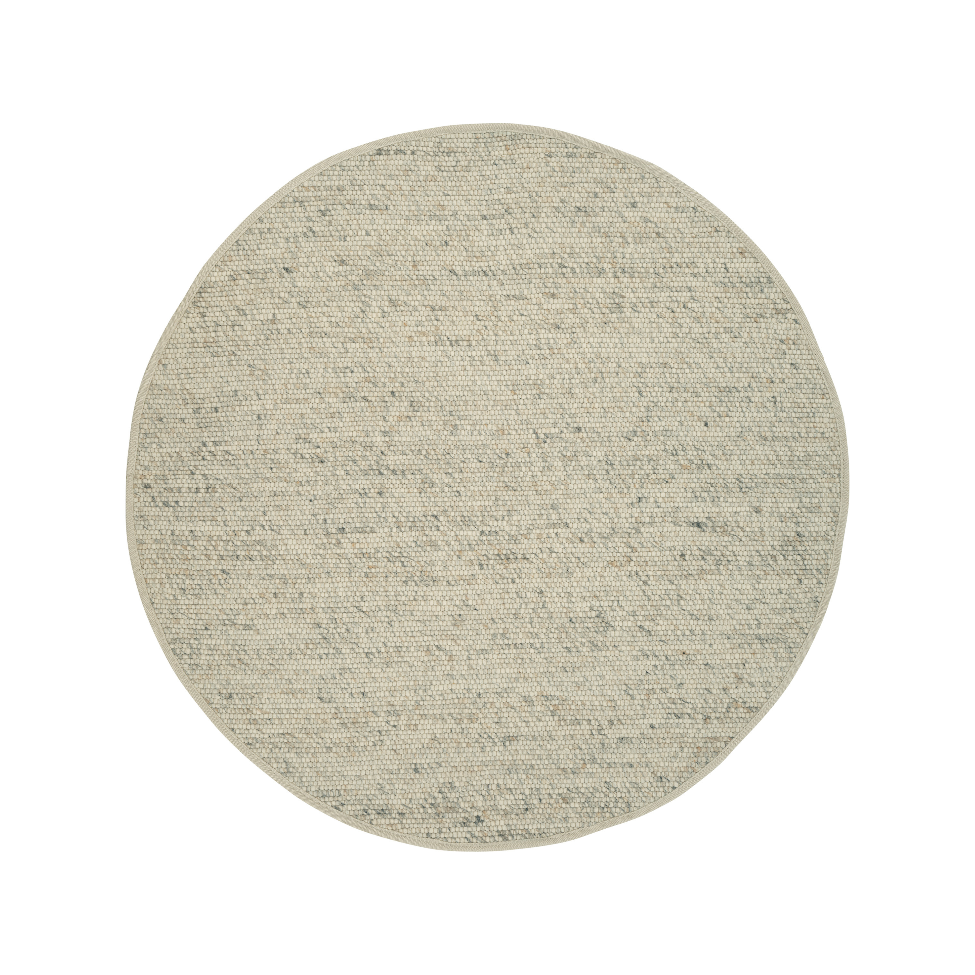 AGNER beige round rug