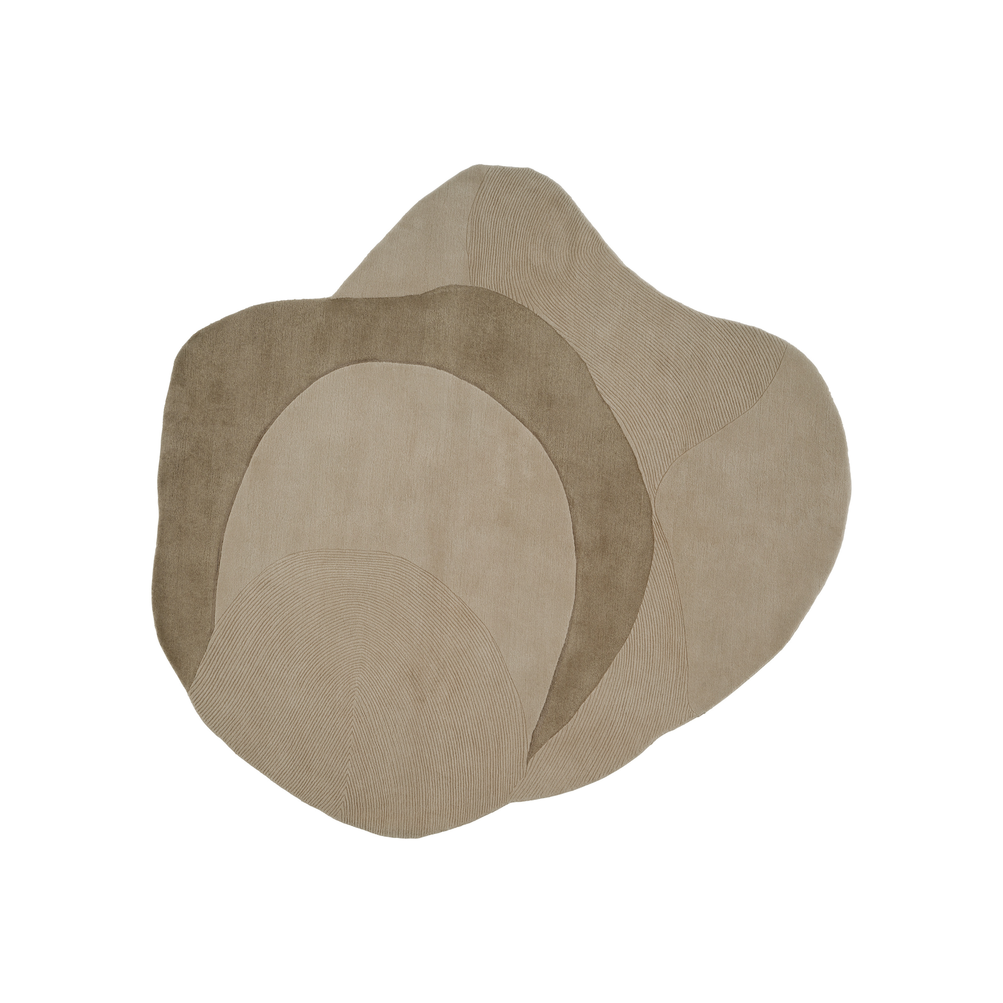Optical Web Beige Rug