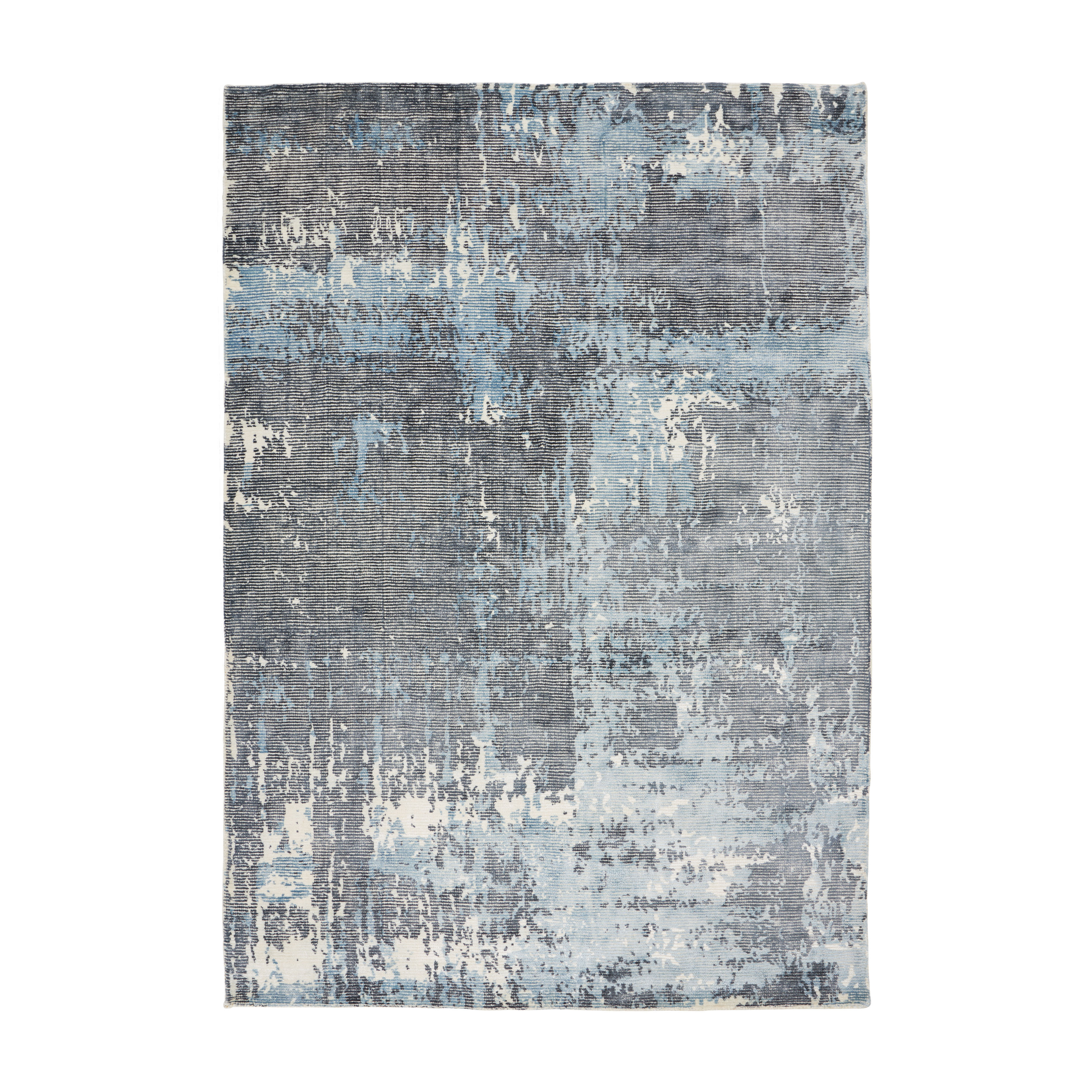 FULLER Rug - OCEAN gray-blue