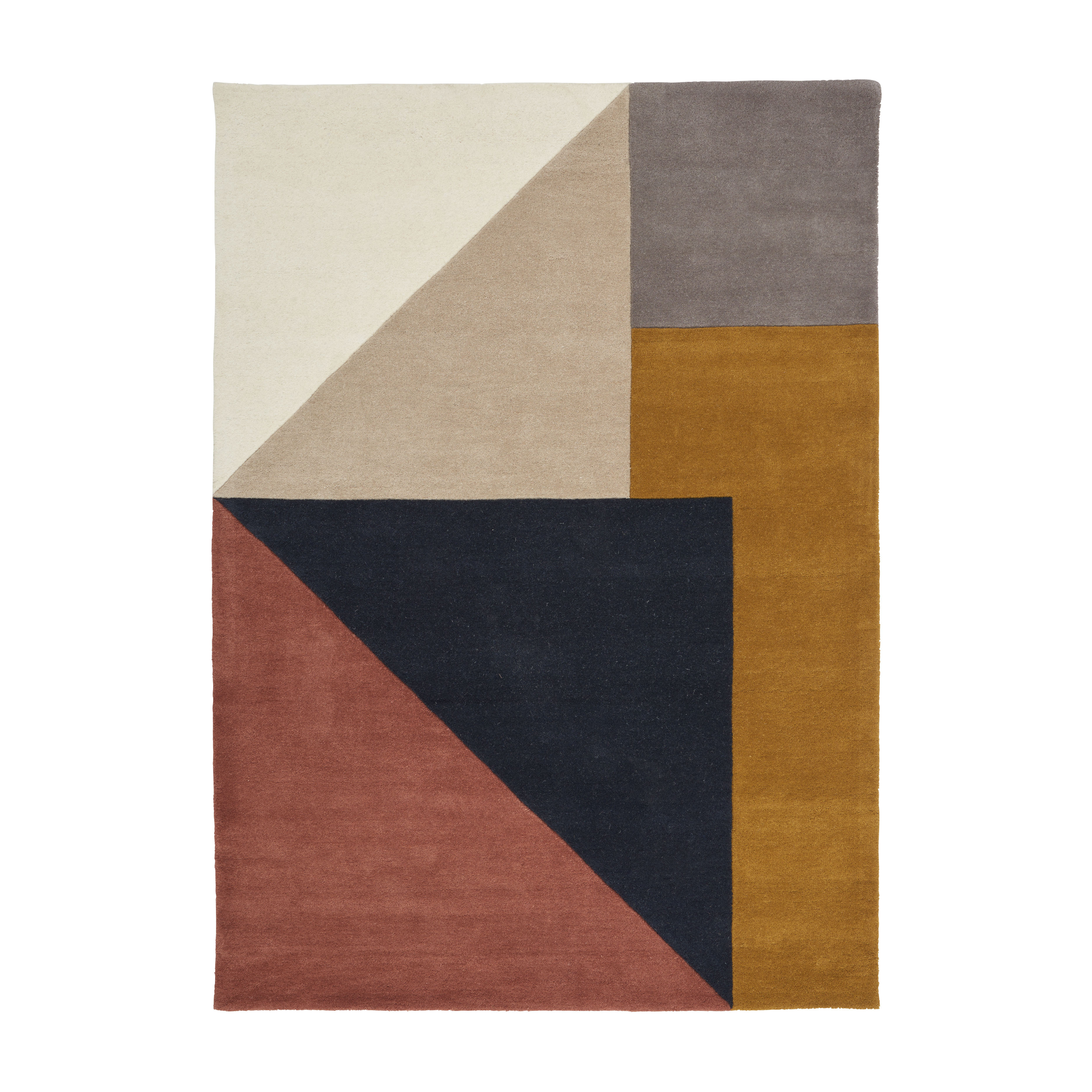 ARGUTO Rug - MULTI orange with pink