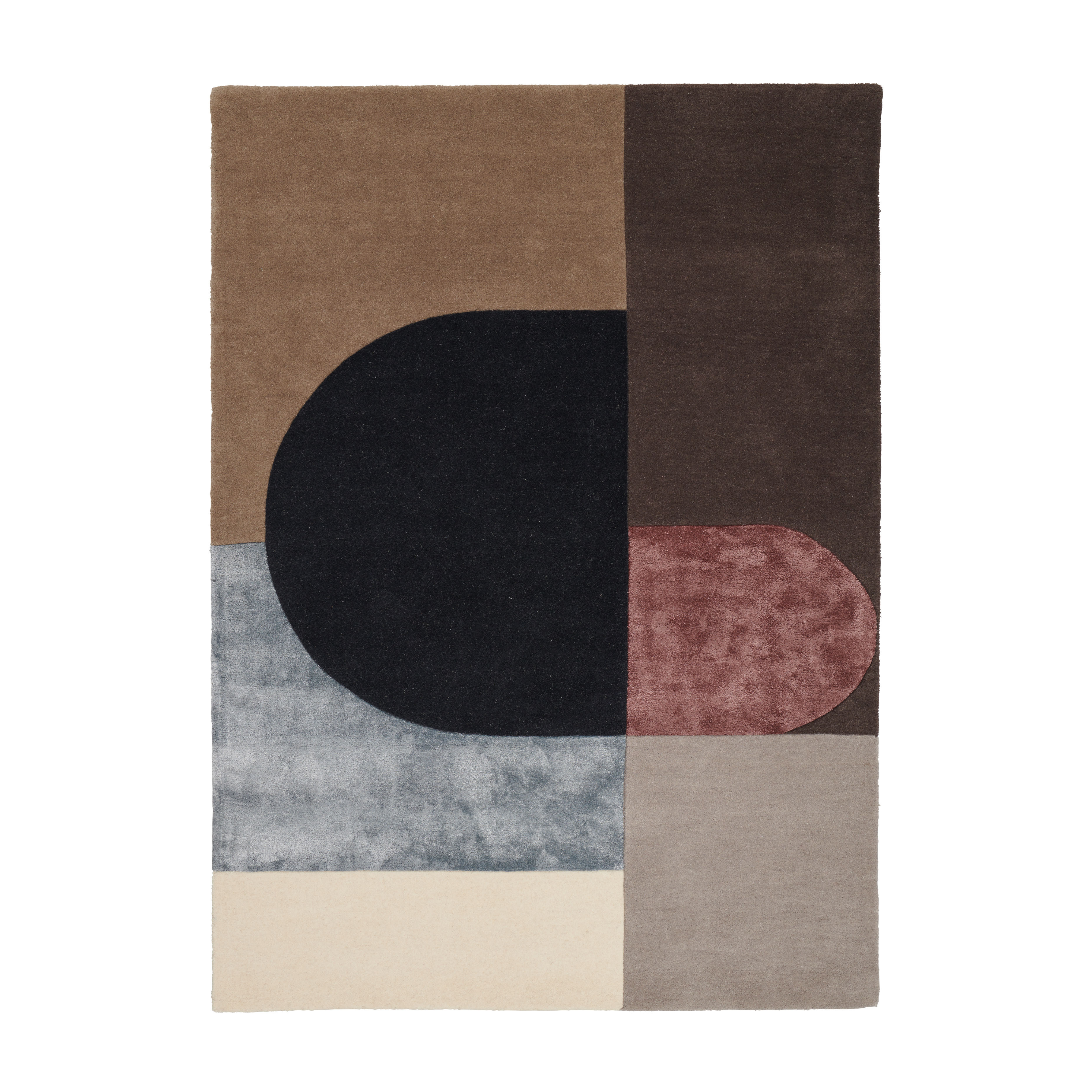 VILJA Rug - Bordeaux Brown