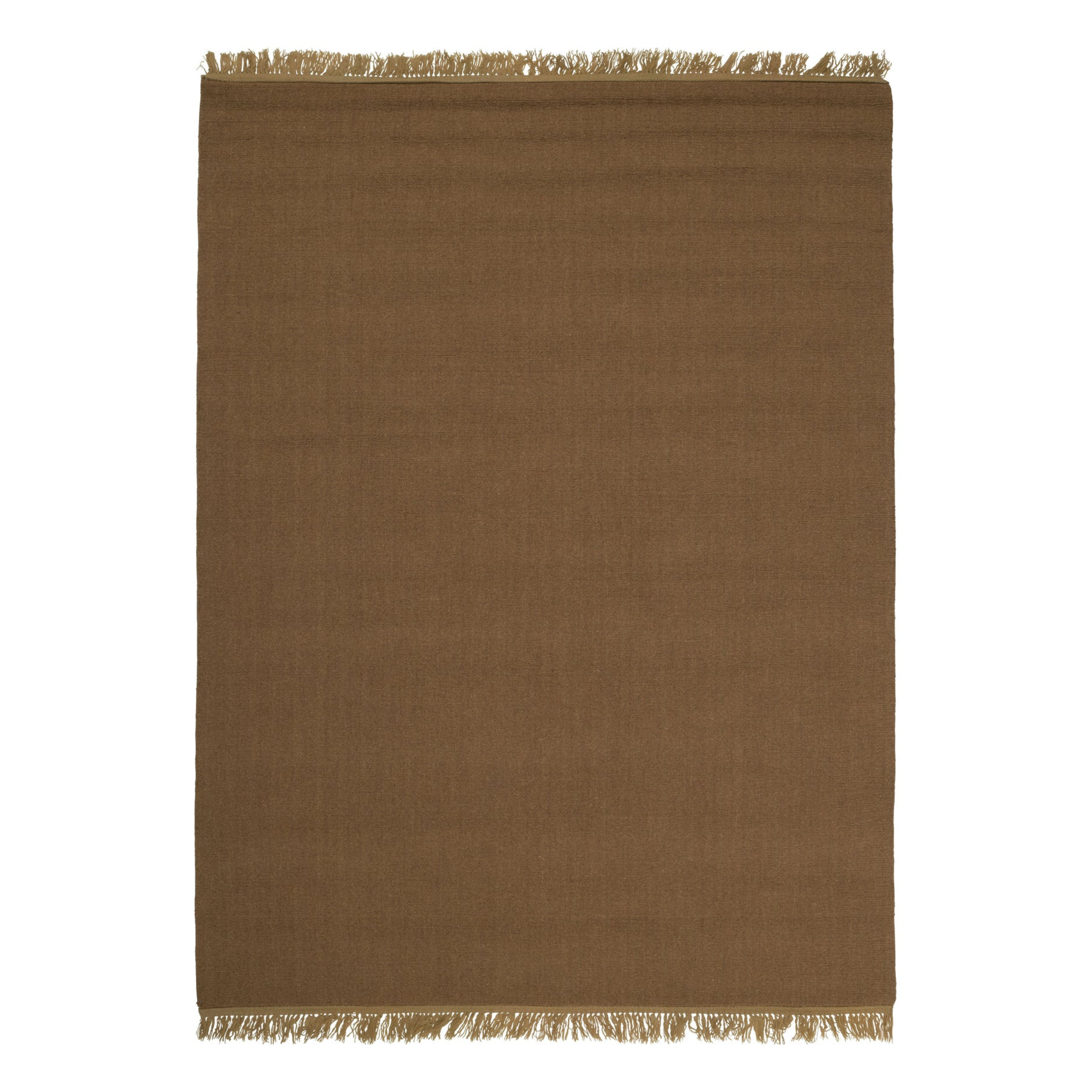 UNE ochre rug