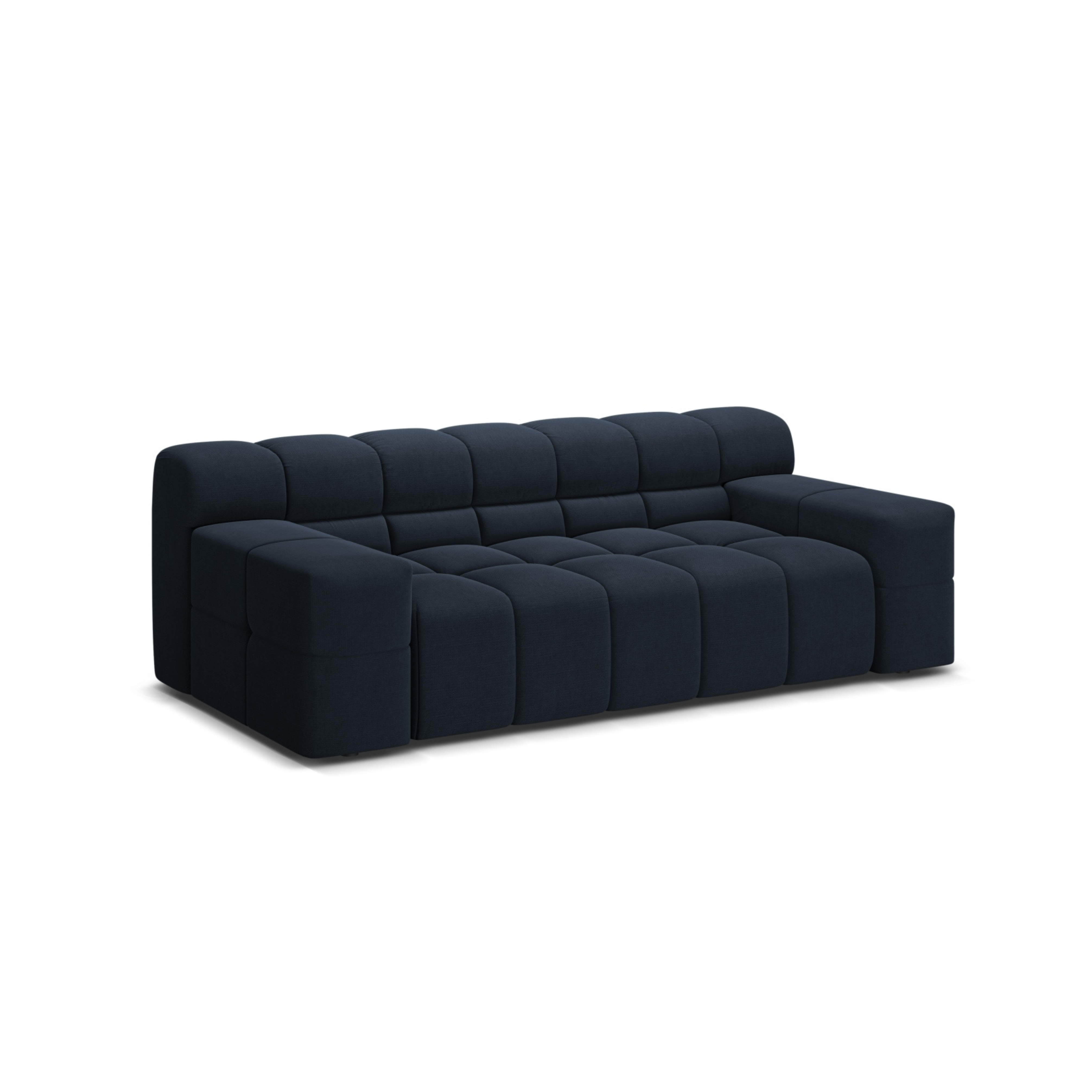 2-seater Sofa AGAVE navy chenille