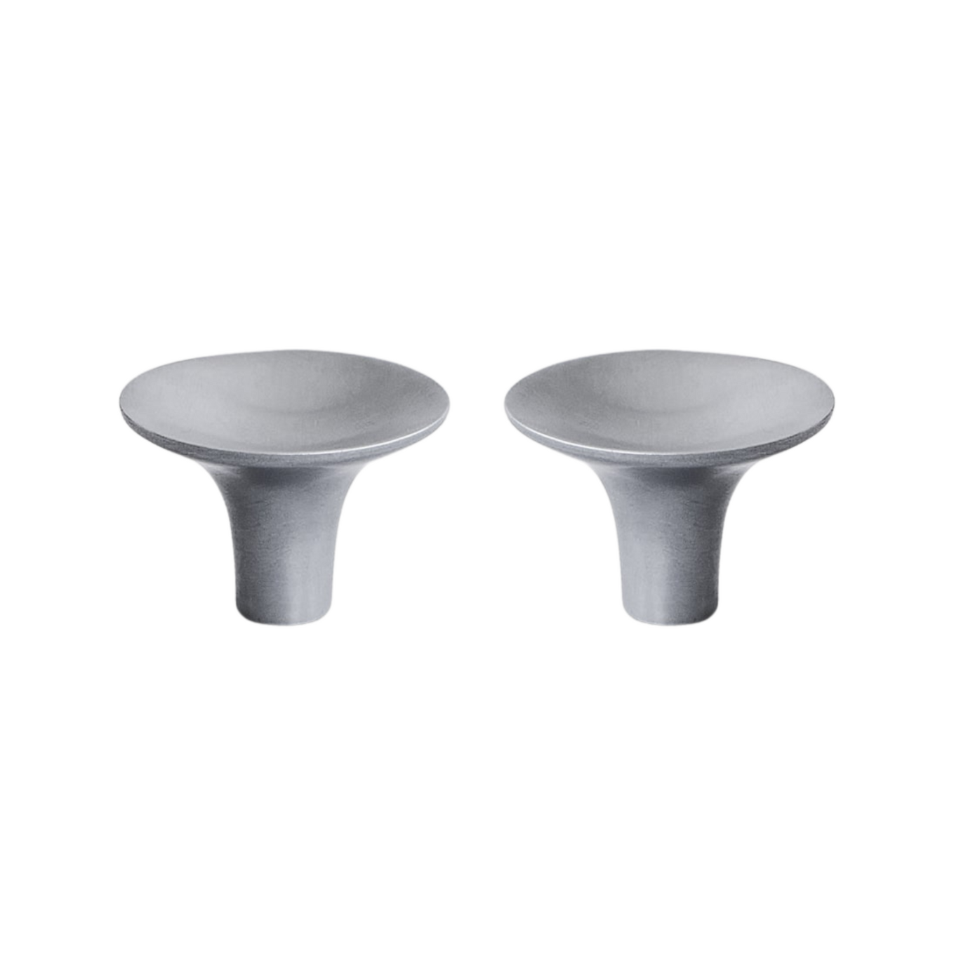 HIHAT Knöpfe Metall grau