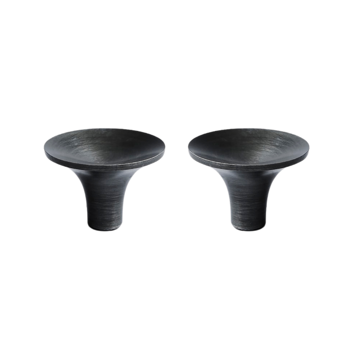 HIHAT Knöpfe Metall schwarz-braun