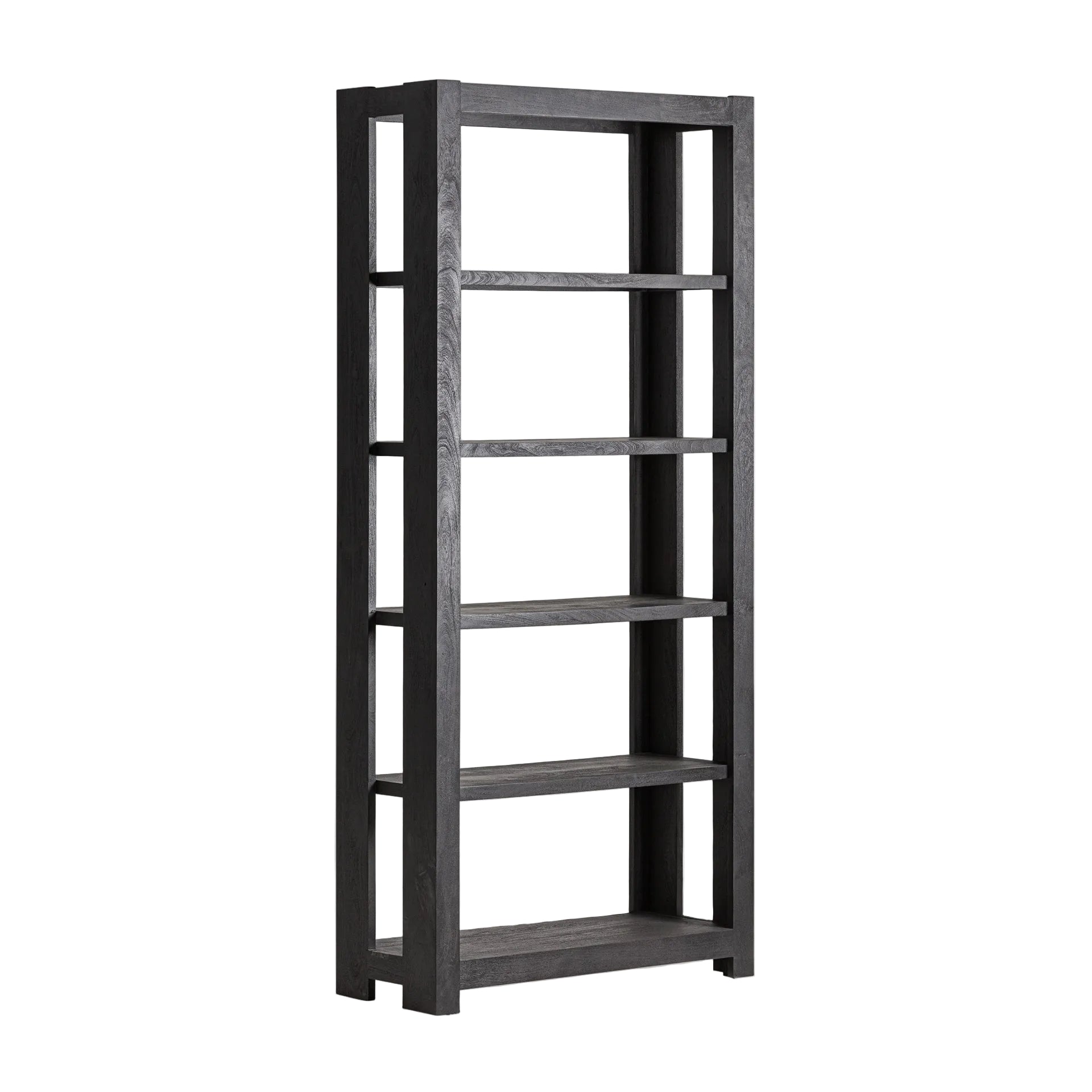 Tournus Shelf in Black Acacia Wood