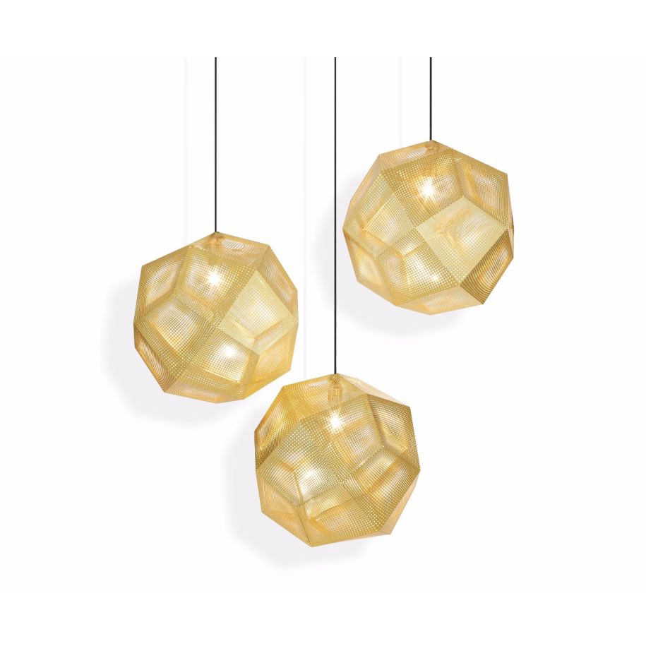 Lampe Messing Ätze