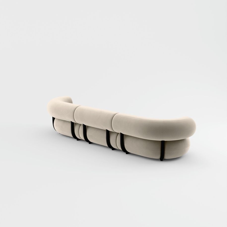 3-Modul-Sofa olstert