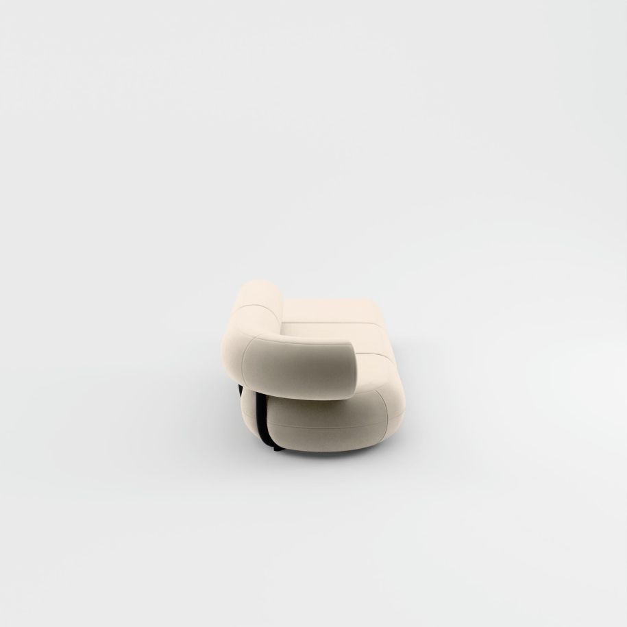 Fett gepolsterte Sofa