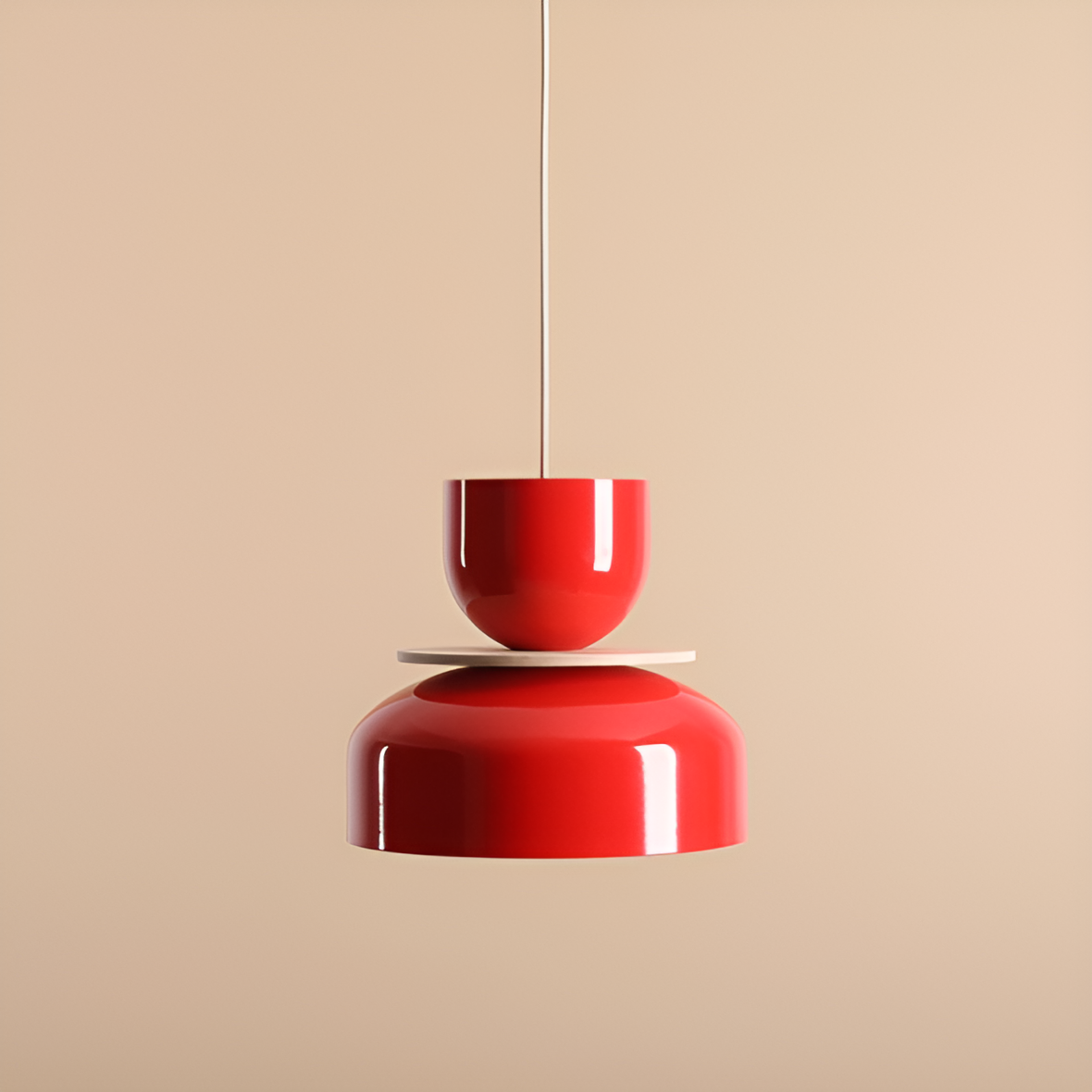 Hanging lamp UTO red