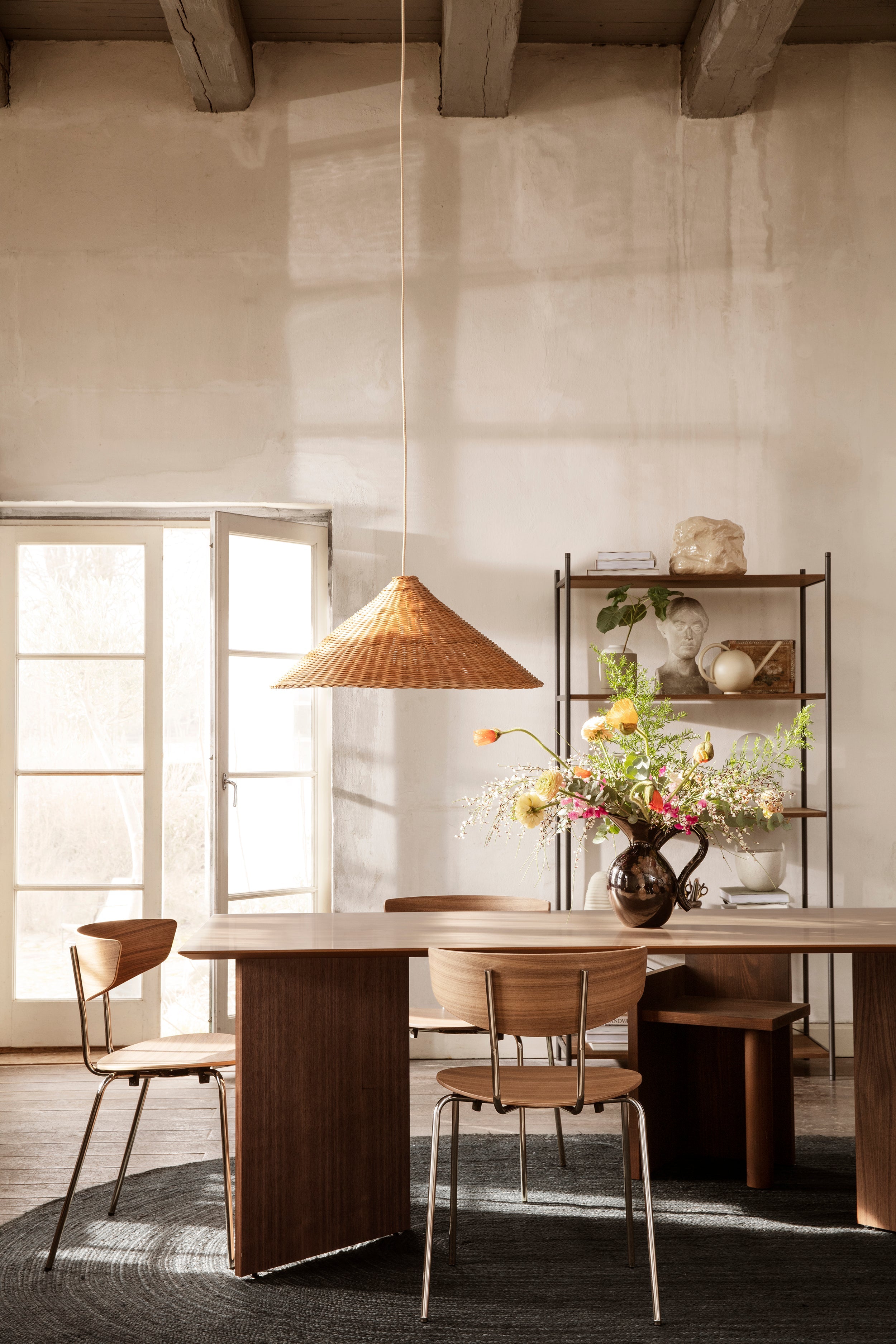 Dou Rattan Lampenschirm