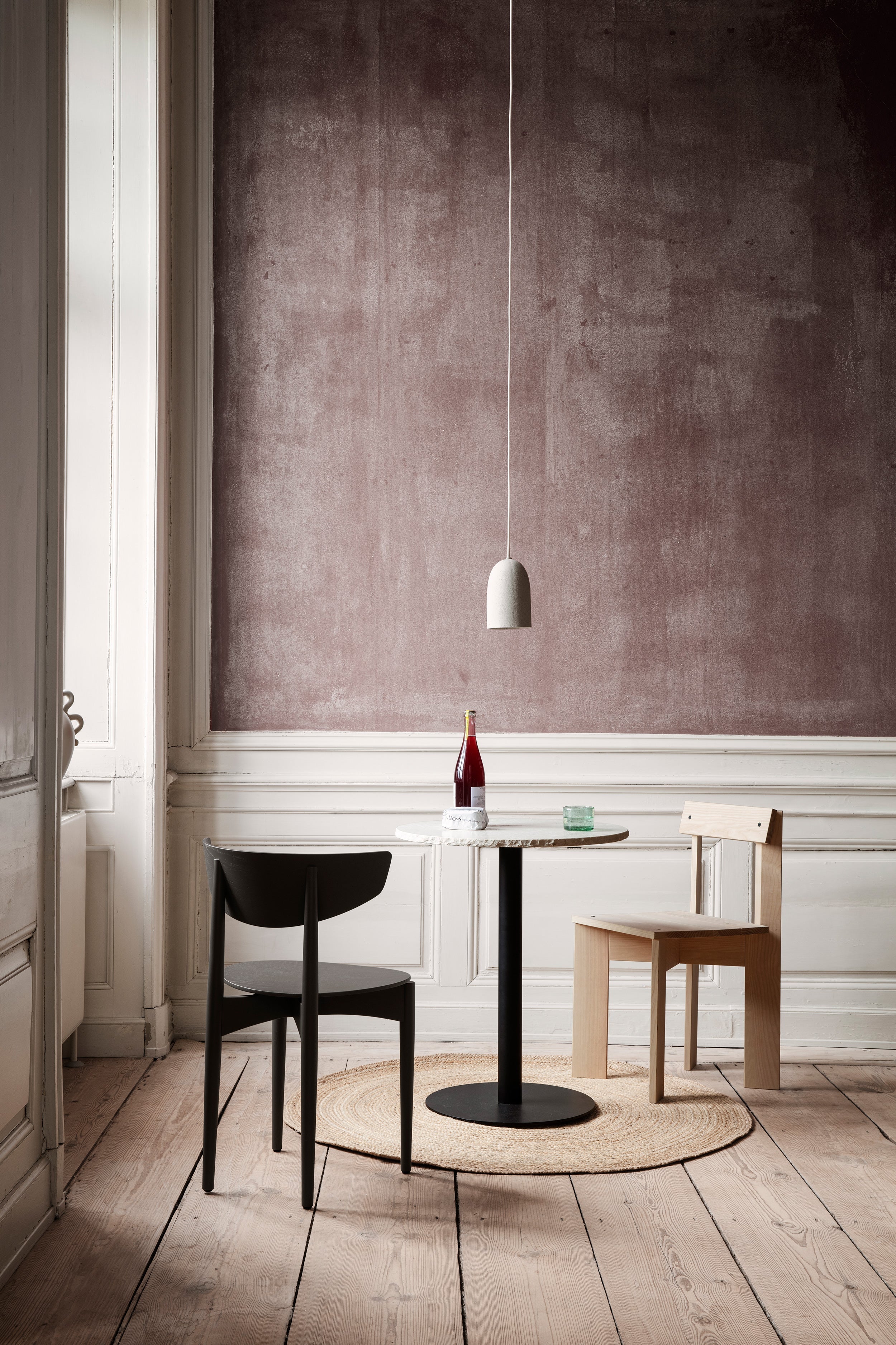 Chair Herman Wood Black Buk