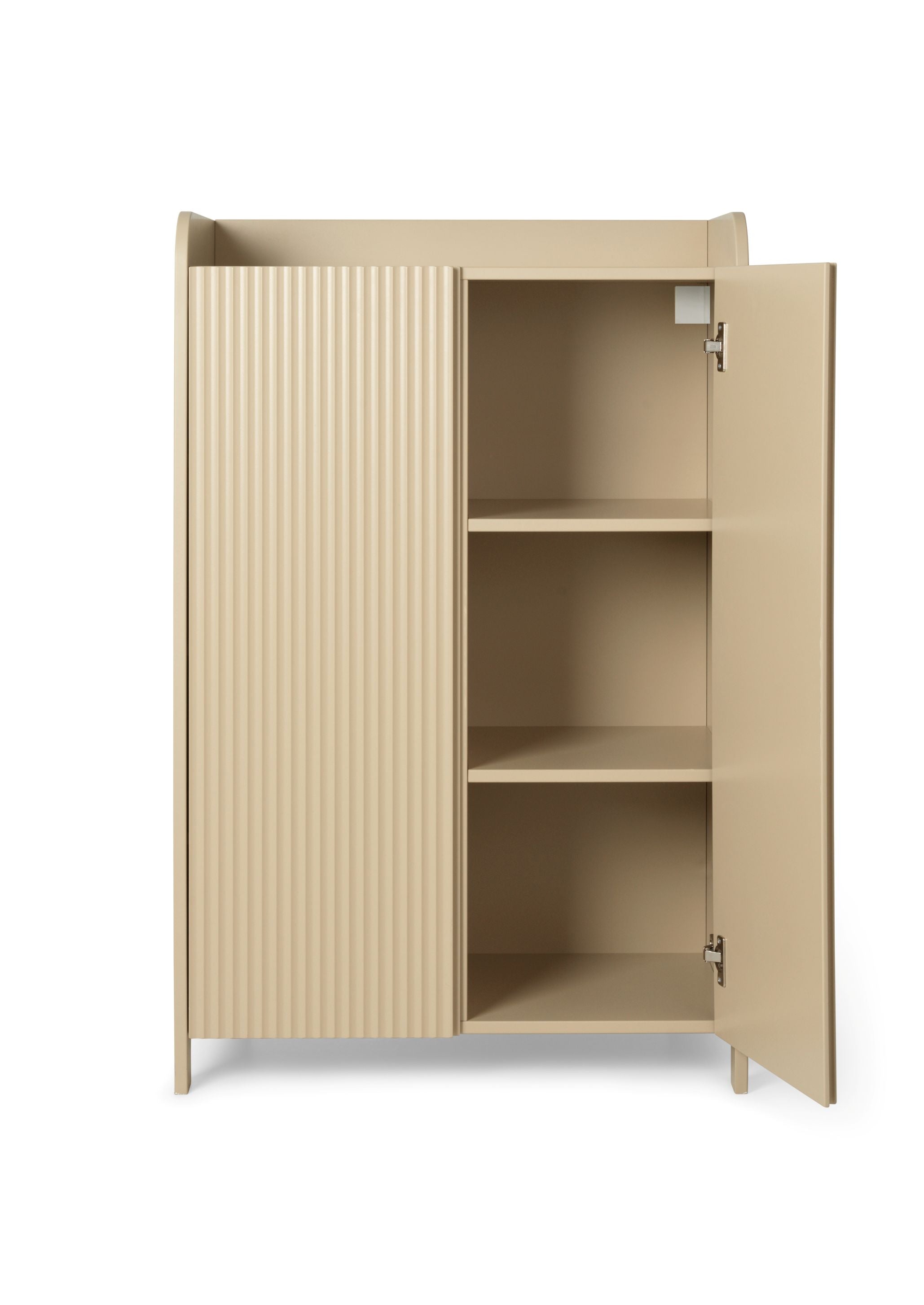 SILL CUPBOARD LOW 2-türiger Kleiderschrank beige