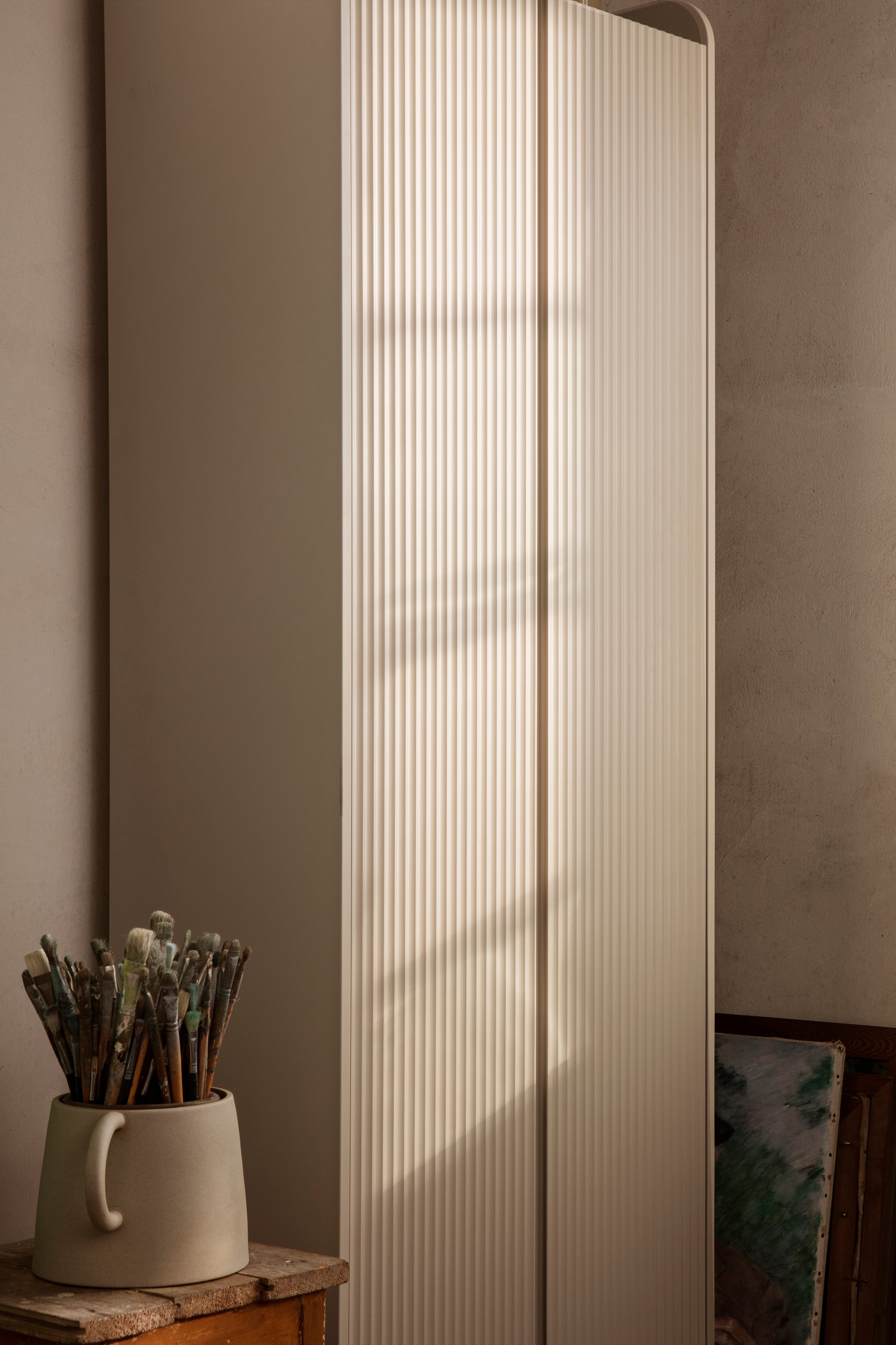2-Door SILL CUPBOARD TALL Beige