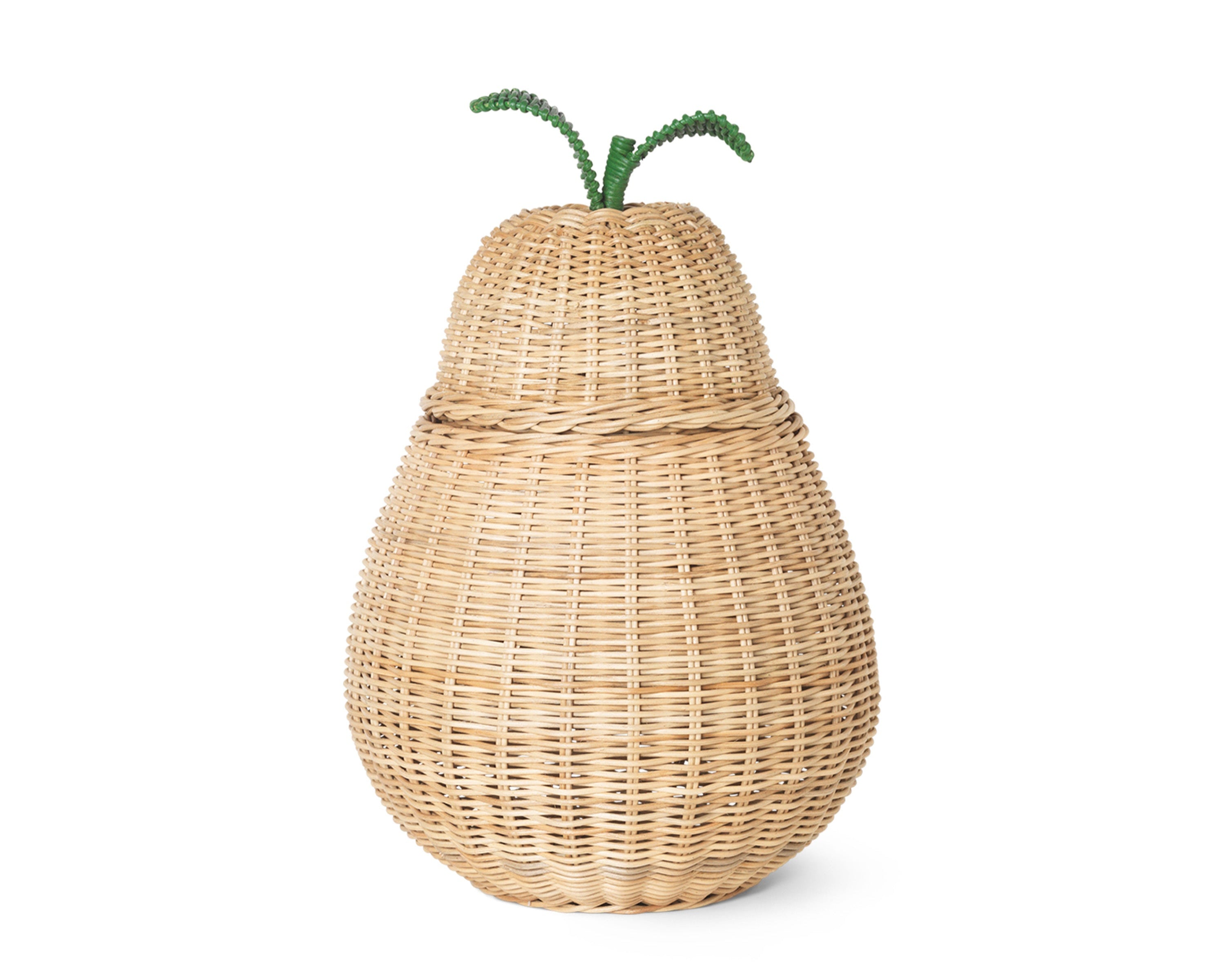 PEAR rattan basket
