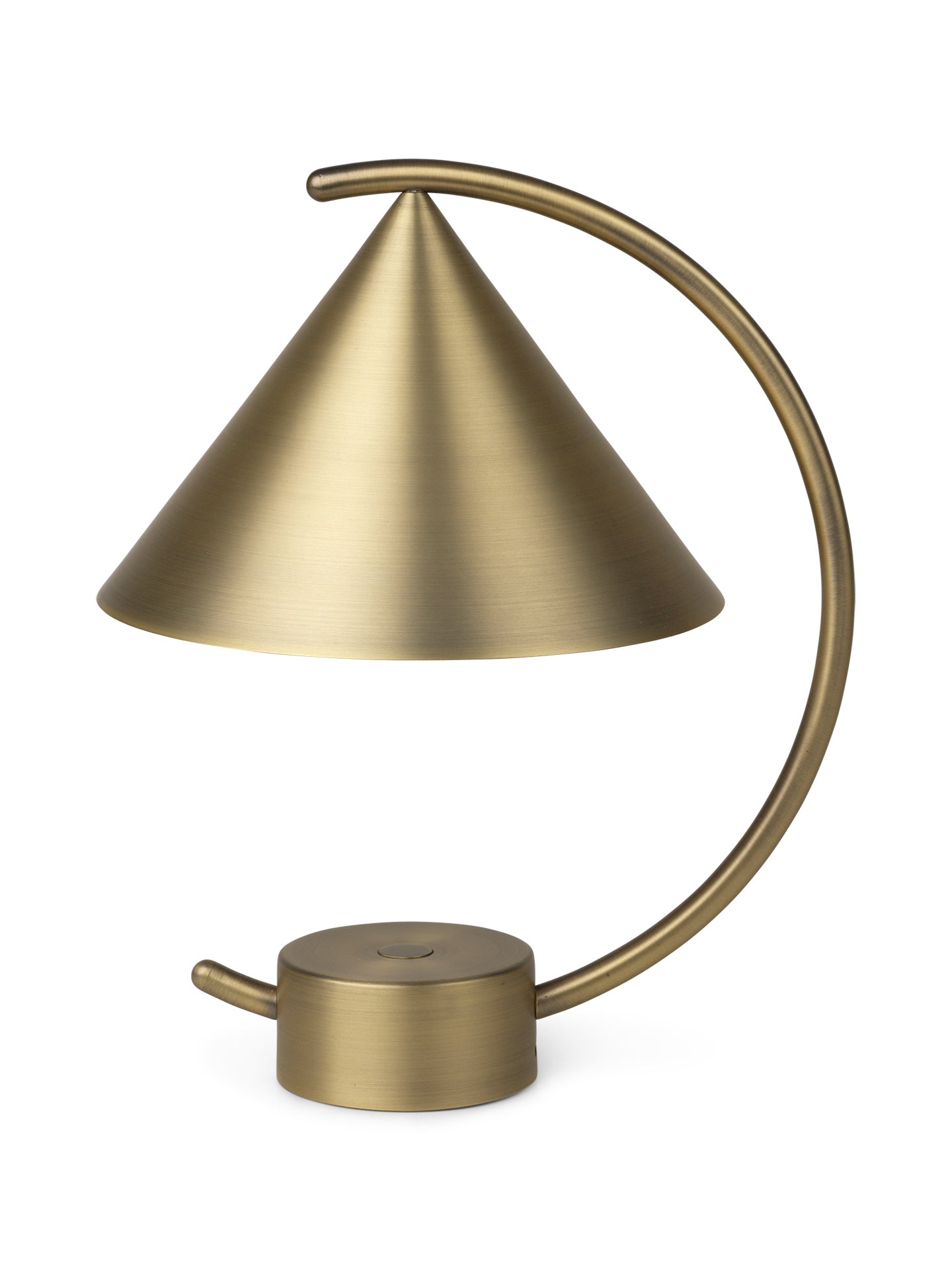 MERIDIAN portable lamp brass