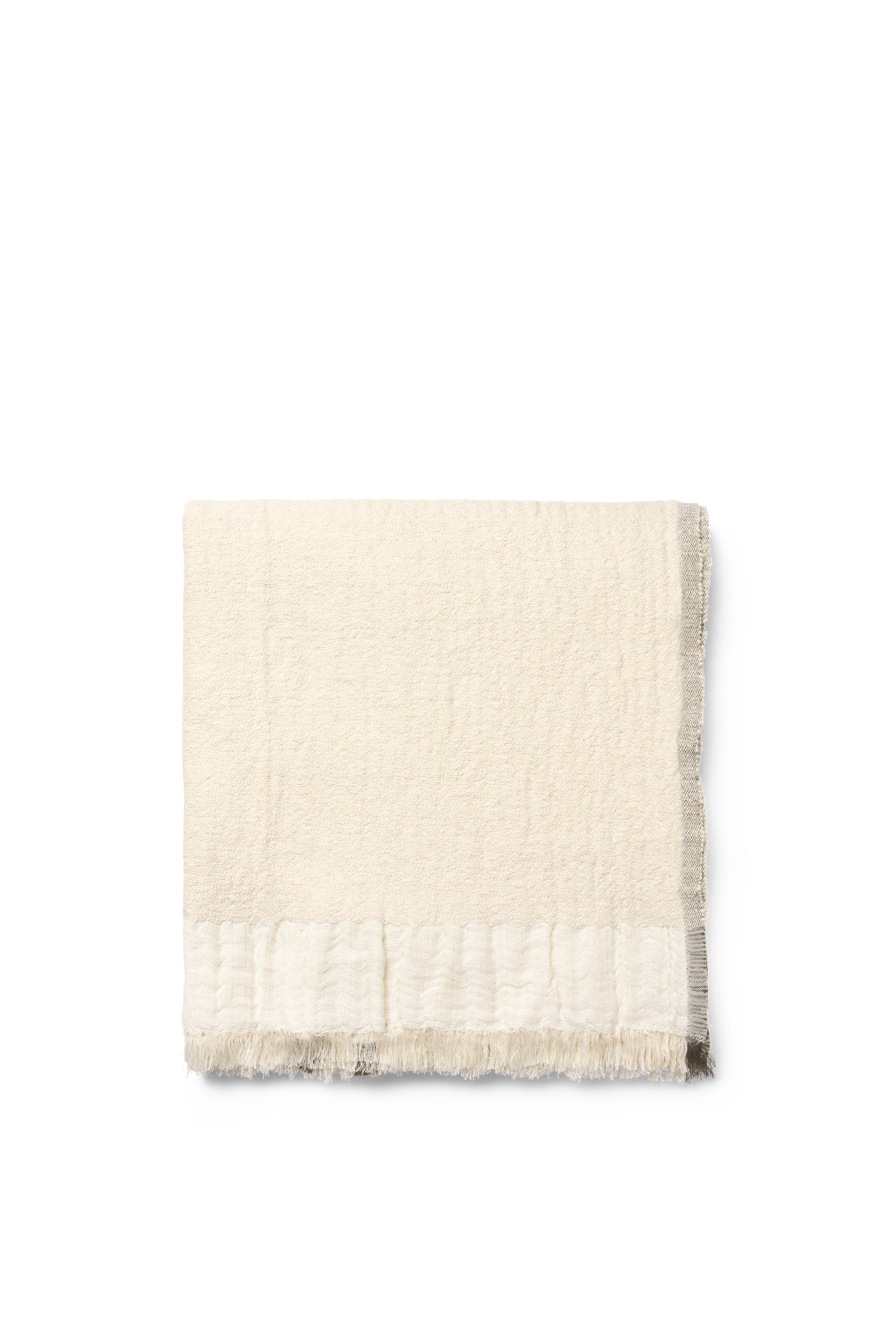 WEAVER bedspread broken white