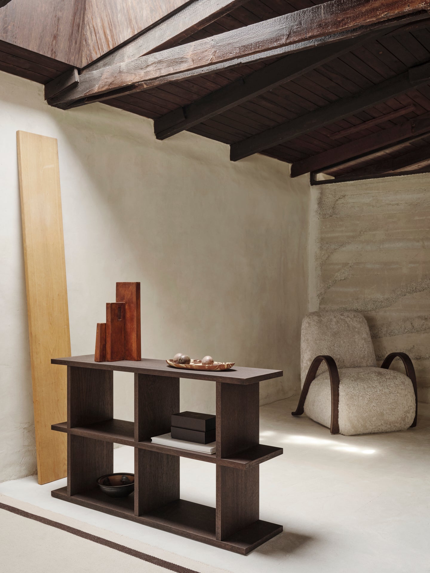 Book bookcase oak wood