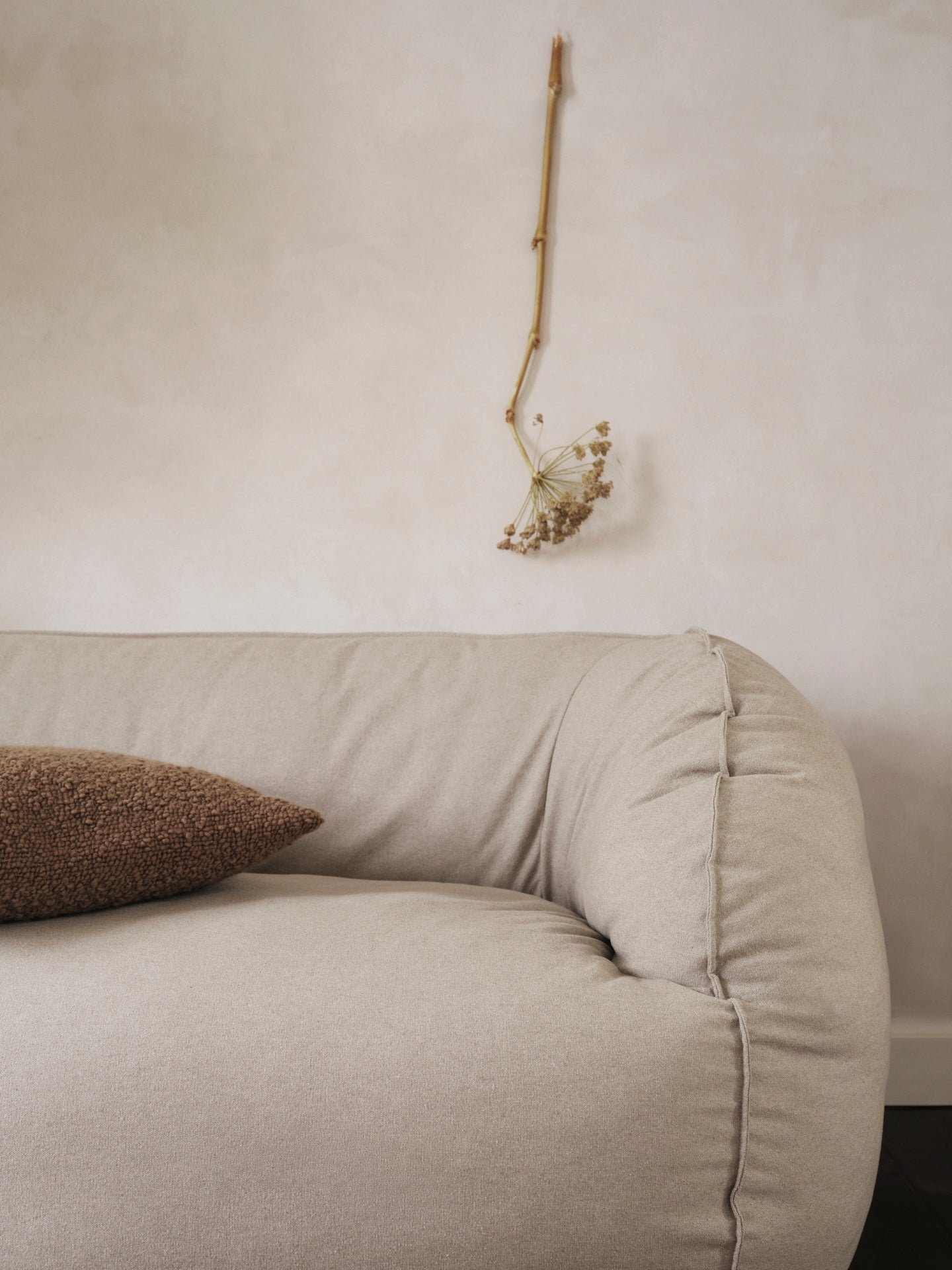 NESTEN 2-Sitzer-Sofa beige