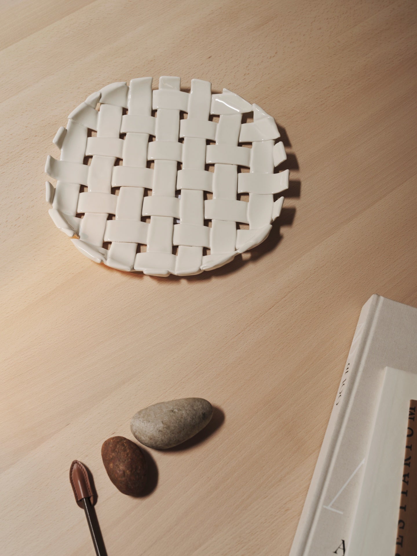 Taca PLAIT broken white