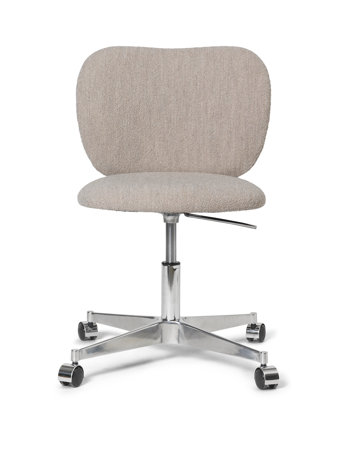 Rico Soft Bouclé Beige Office Stuhl