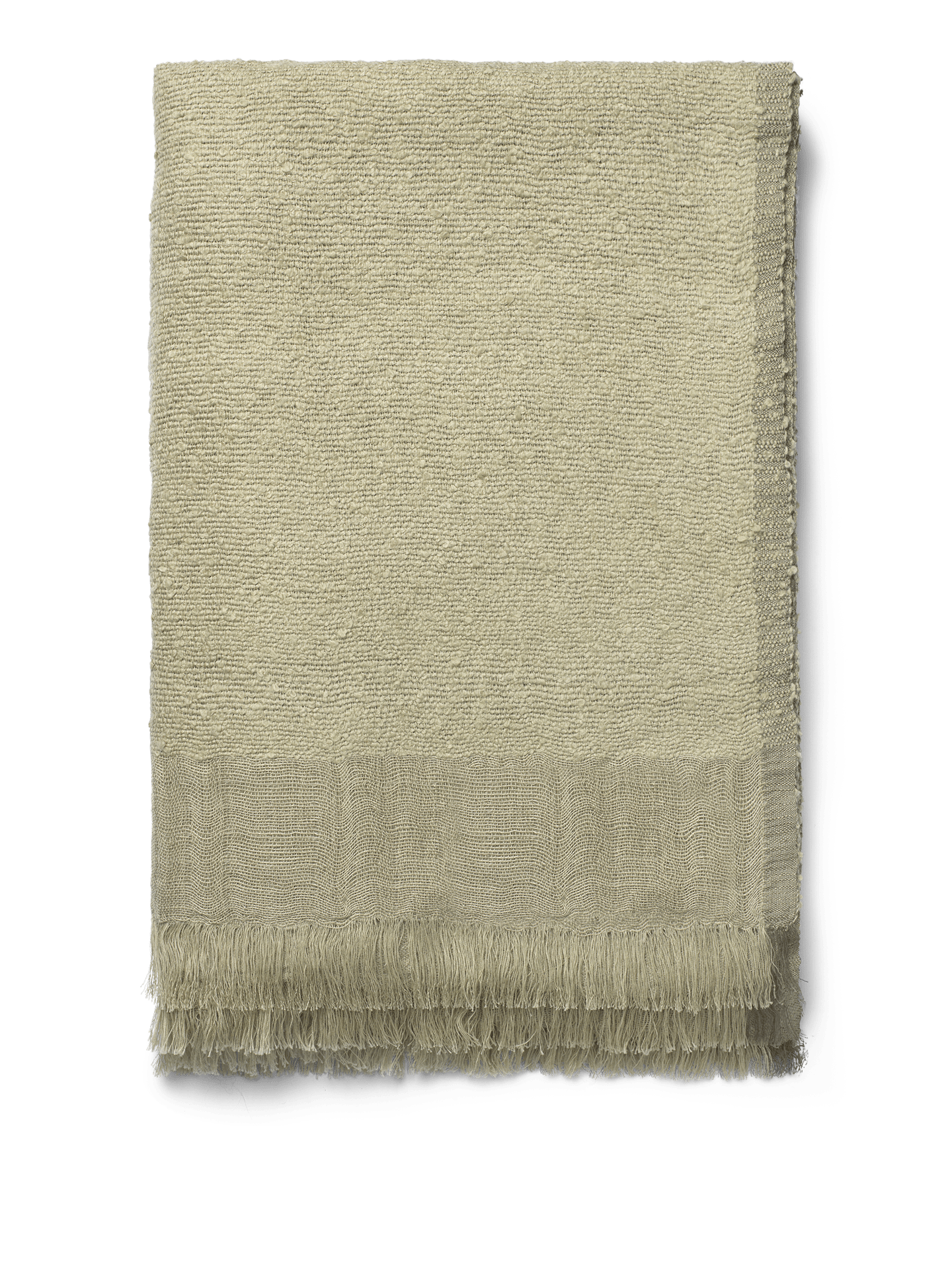WEAVER bedspread gray-green