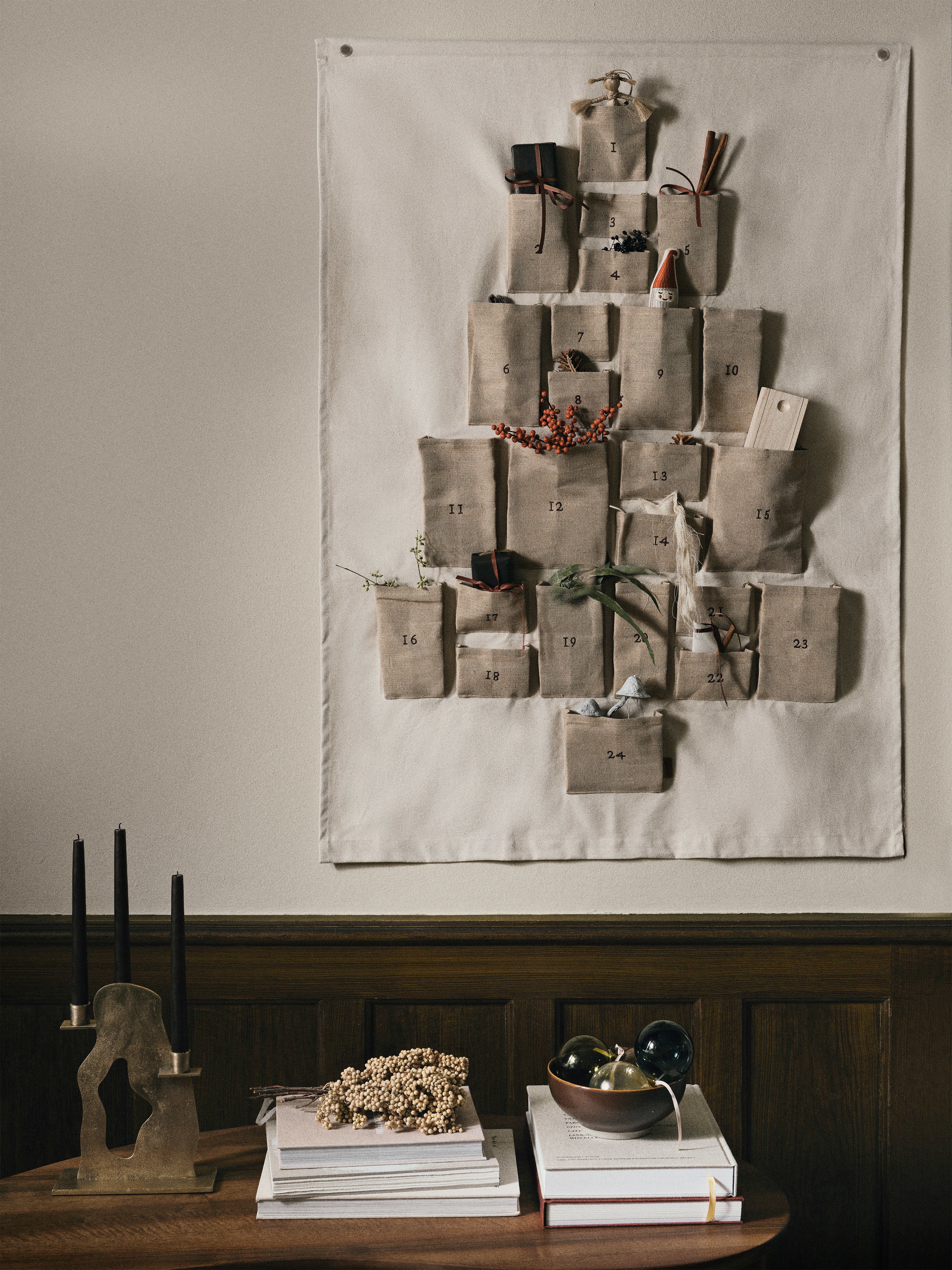 ERODE Messing Kerzenständer