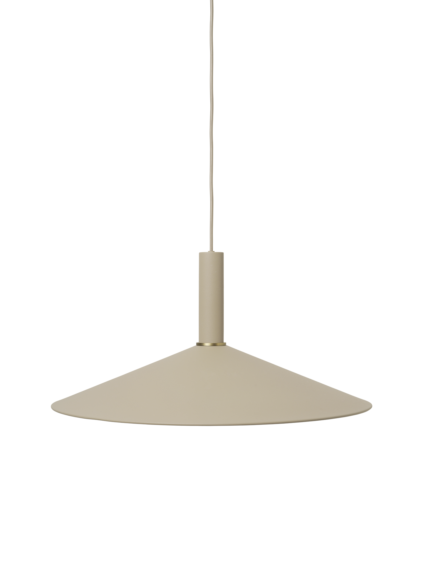 Sammeln Sie Winkel beige Lampenschirm