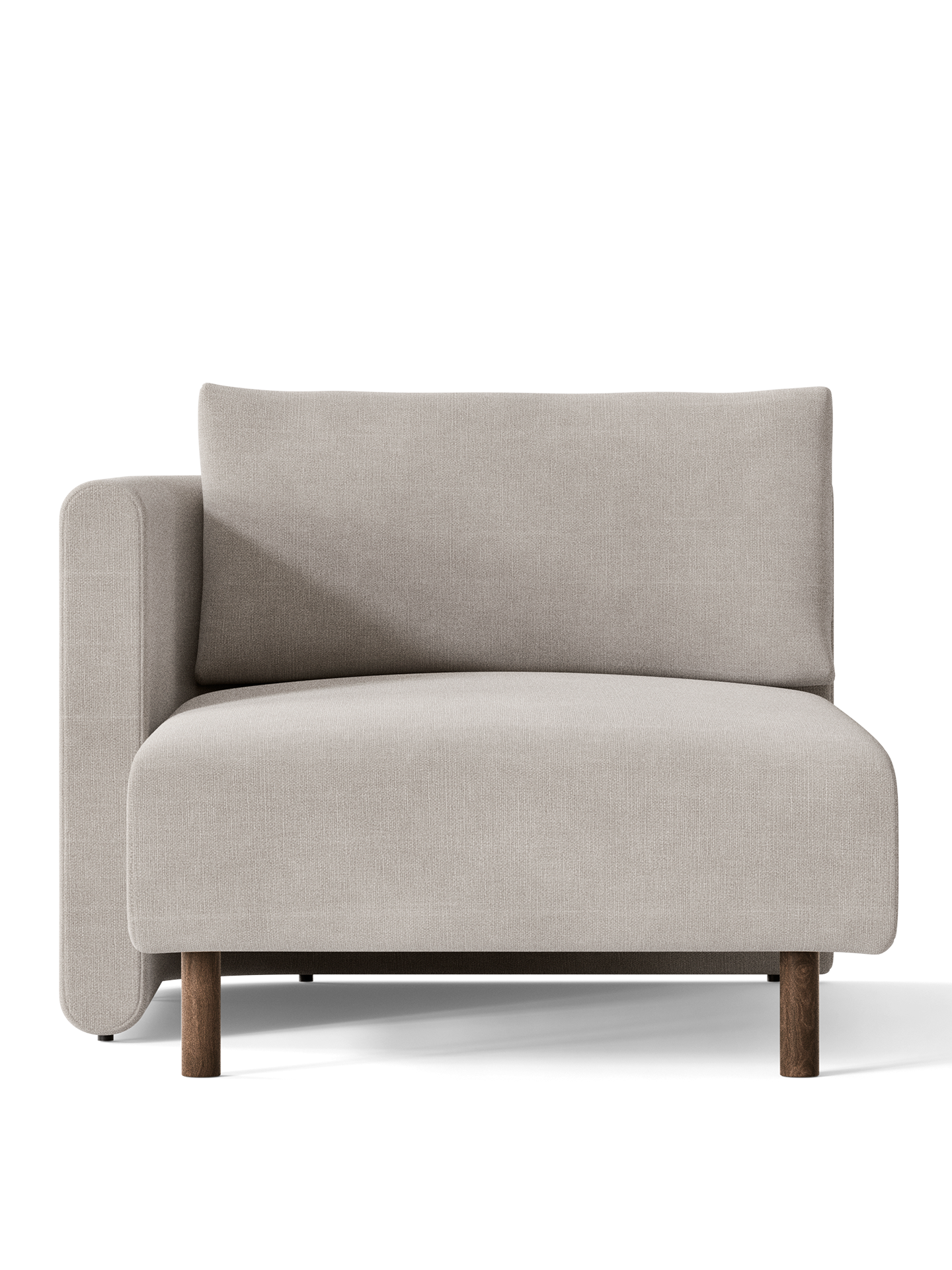 Dase modulares Sofa - links mit dem Handel gepolsterten Chaiselong