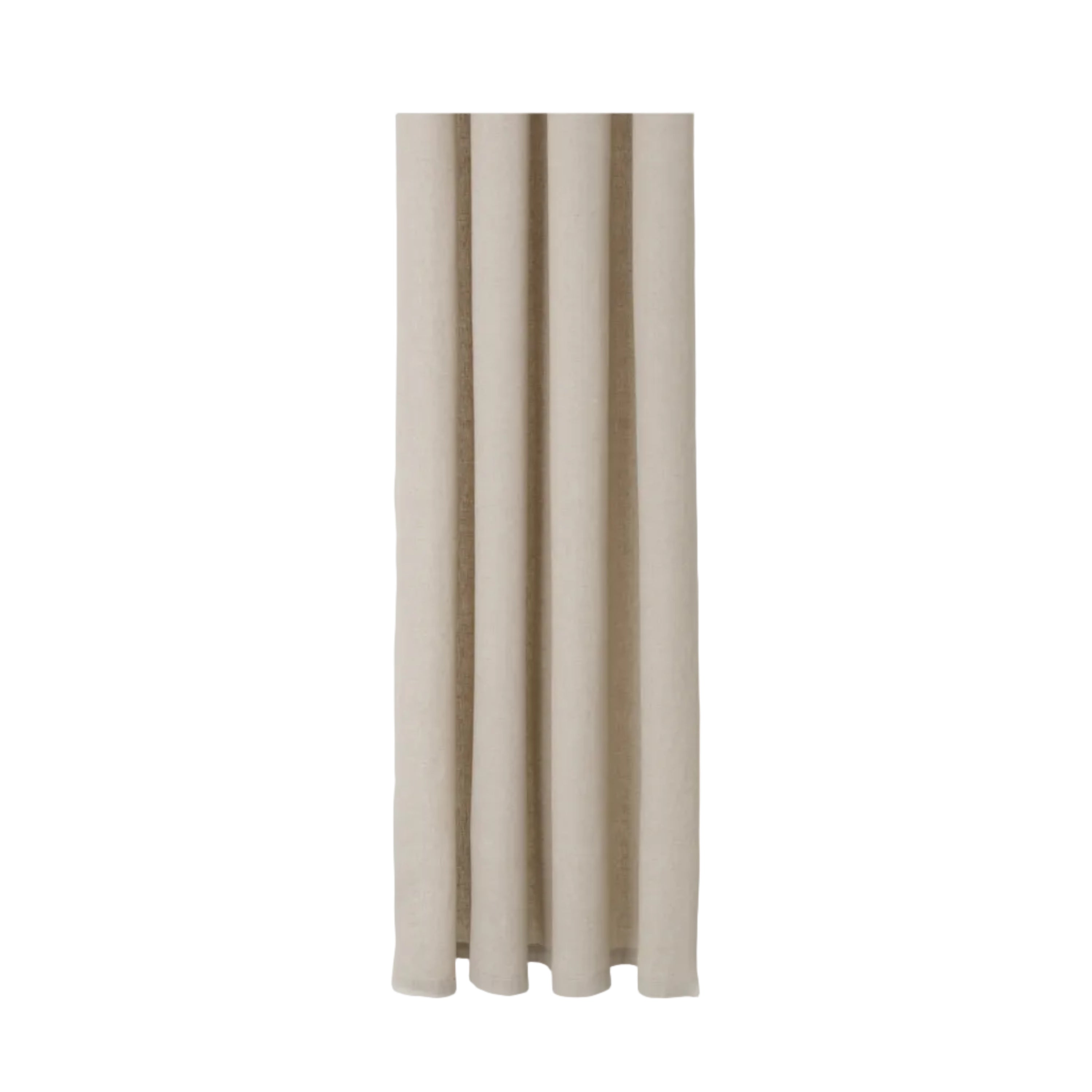 CHAMBRAY Shower Curtain Beige