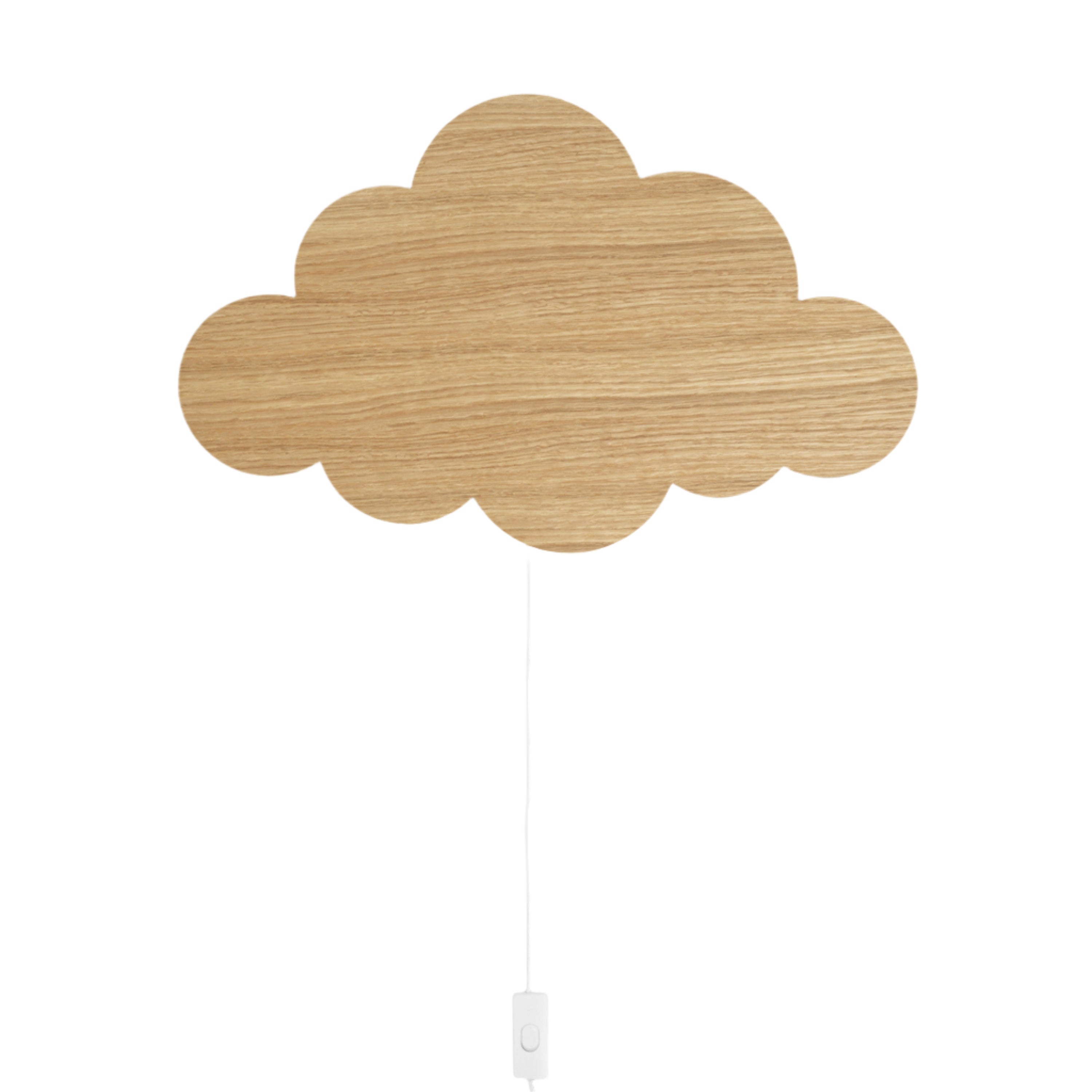 CLOUD wall lamp oak veneer
