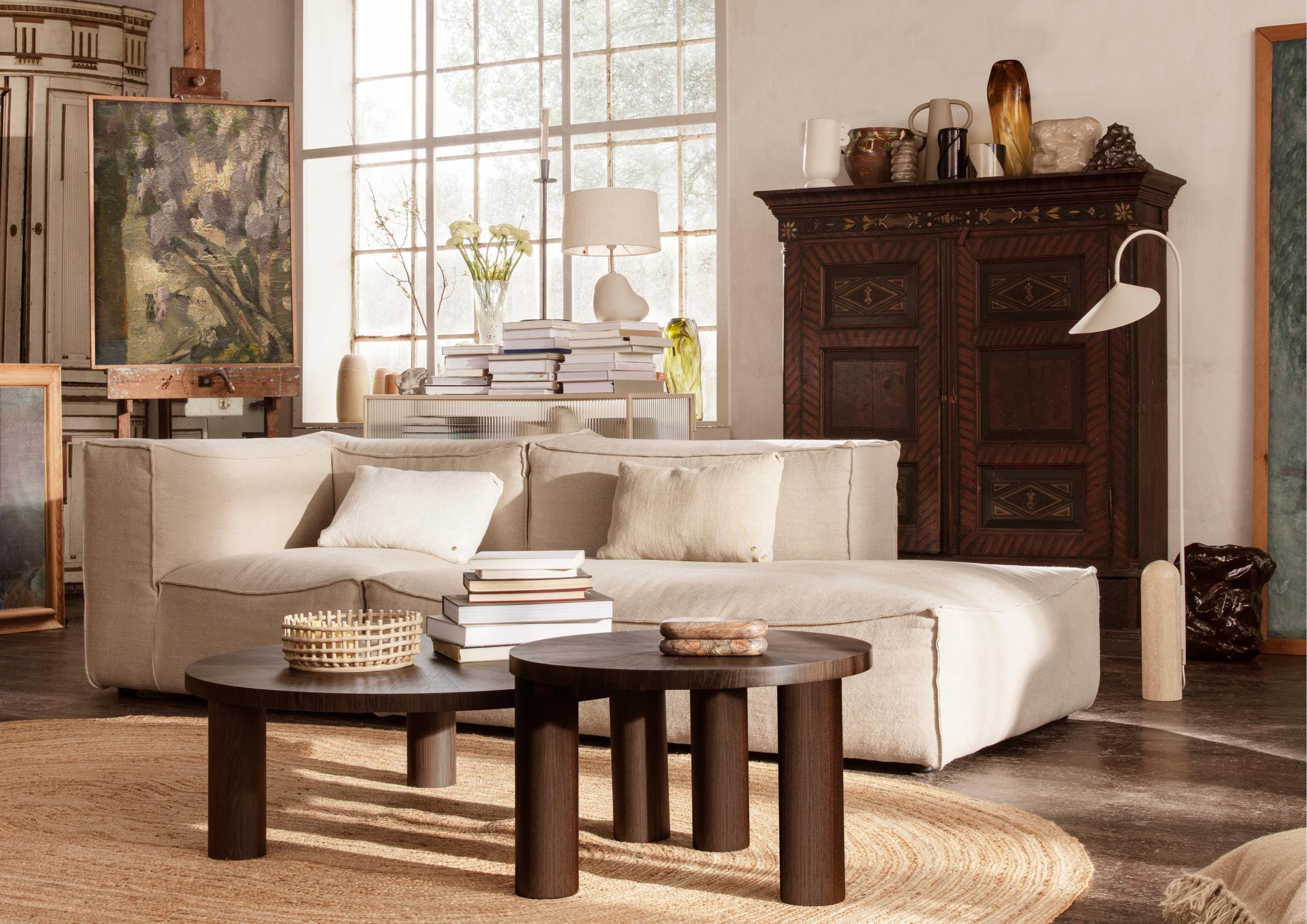 Misa CERAMIC CENTREPIECE beige