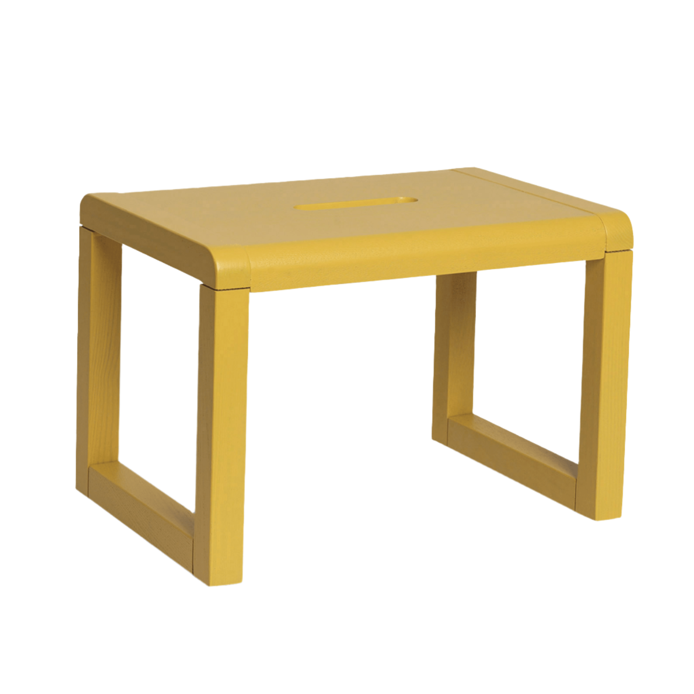 LITTLE ARCHITECT Kinderhocker gelb