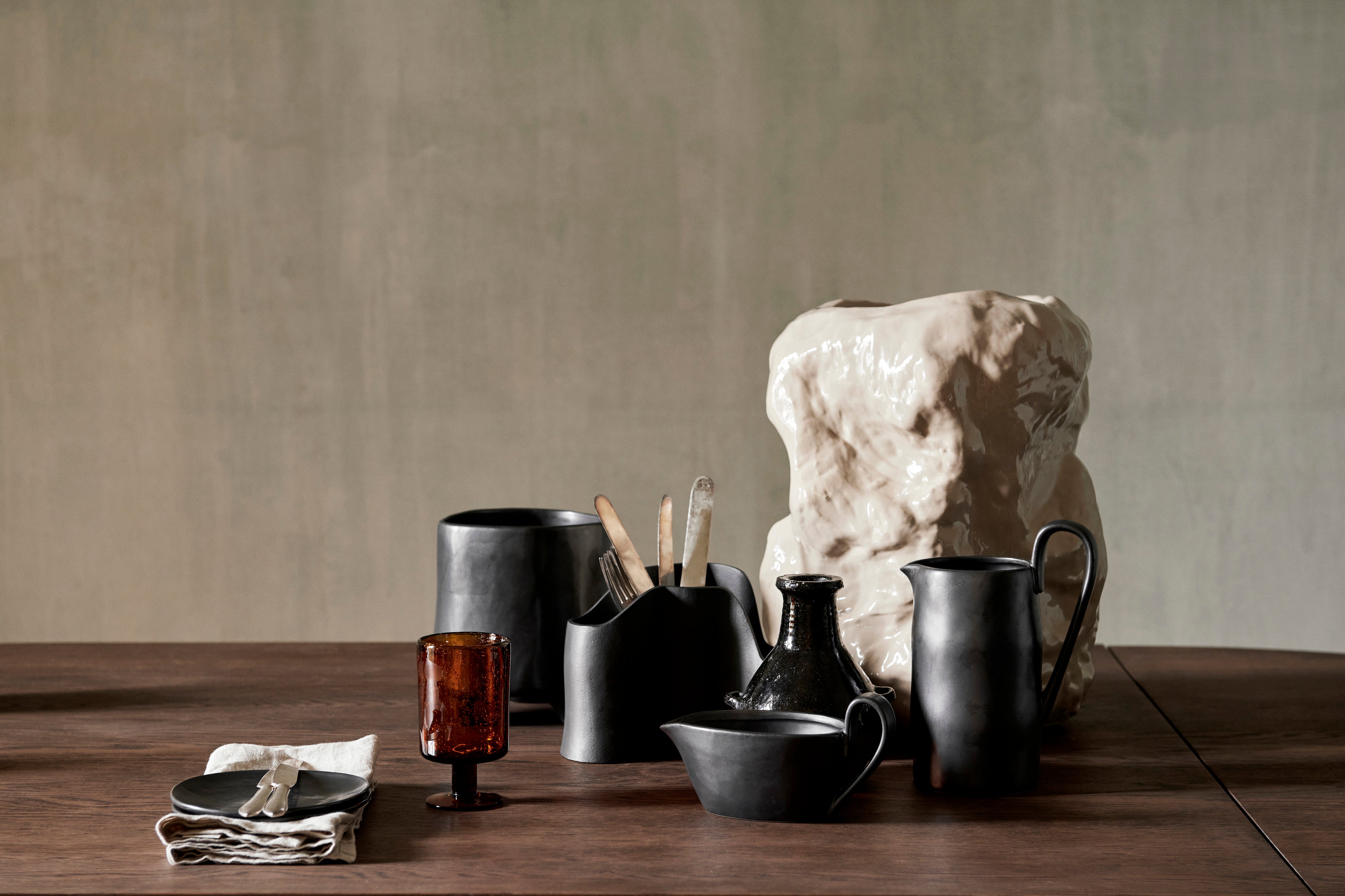 TUCK Vase beige