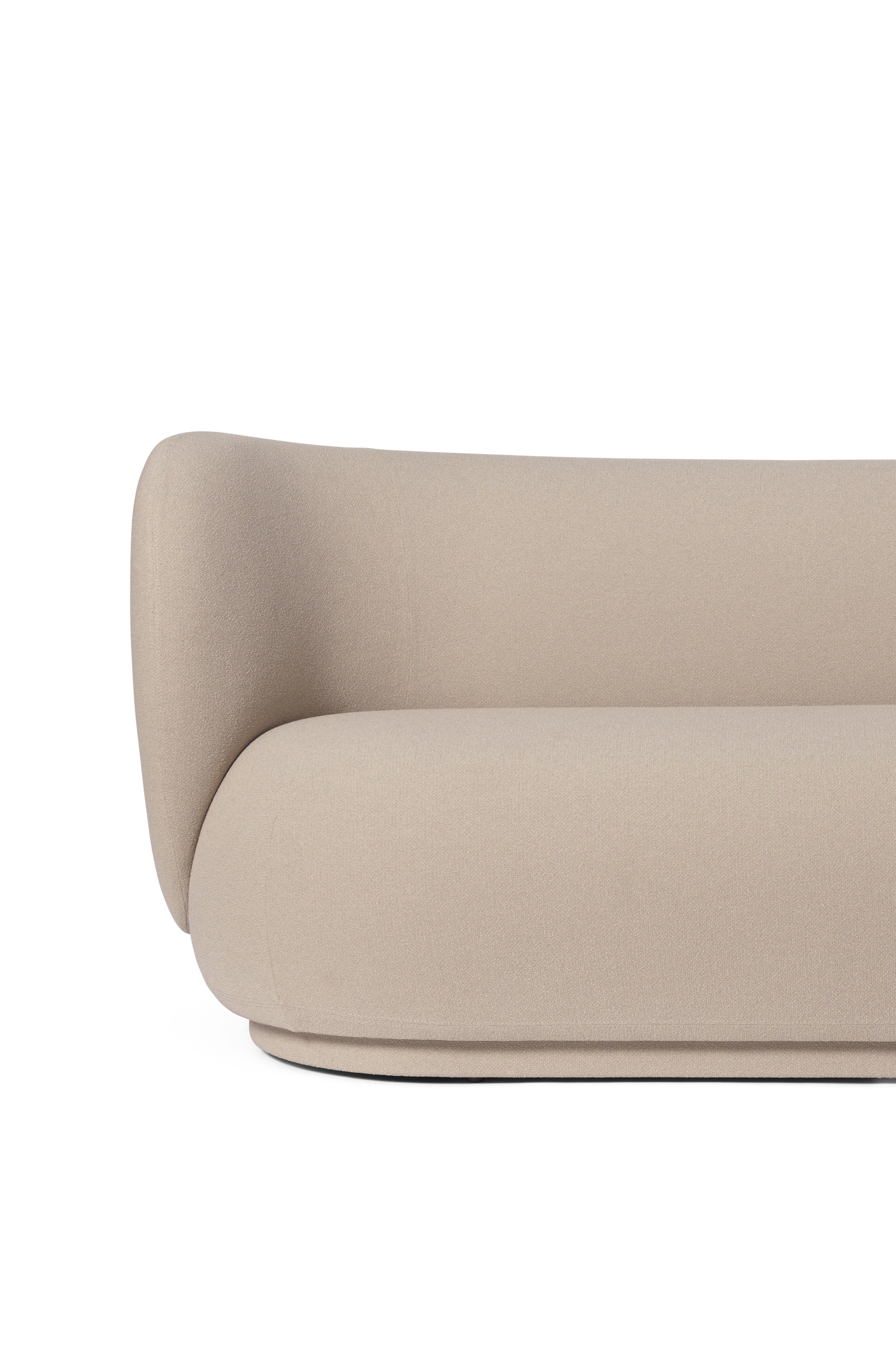 Rico Polstered 3-Person-Sofa
